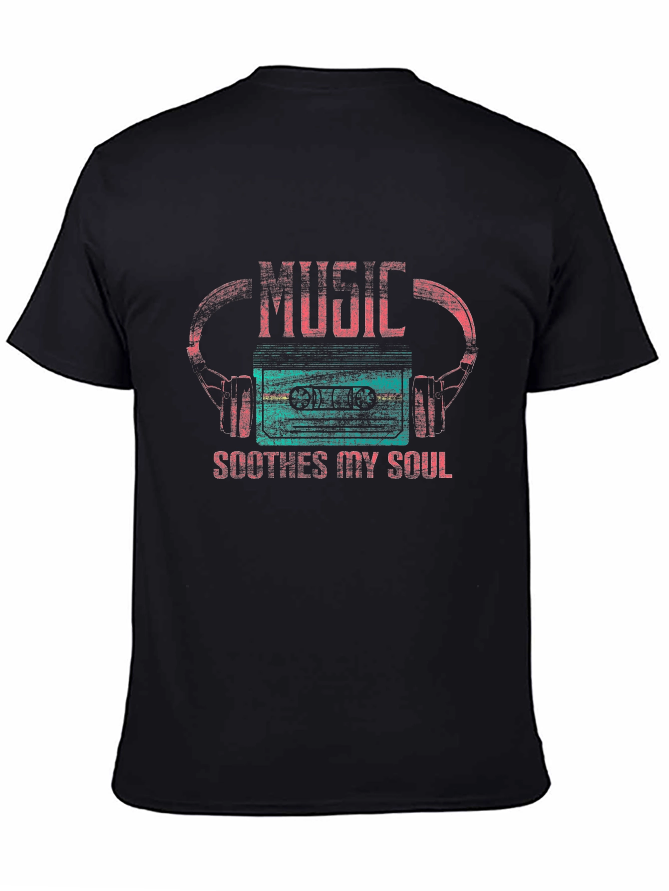 Music Soothes Soul Graphic T-Shirt