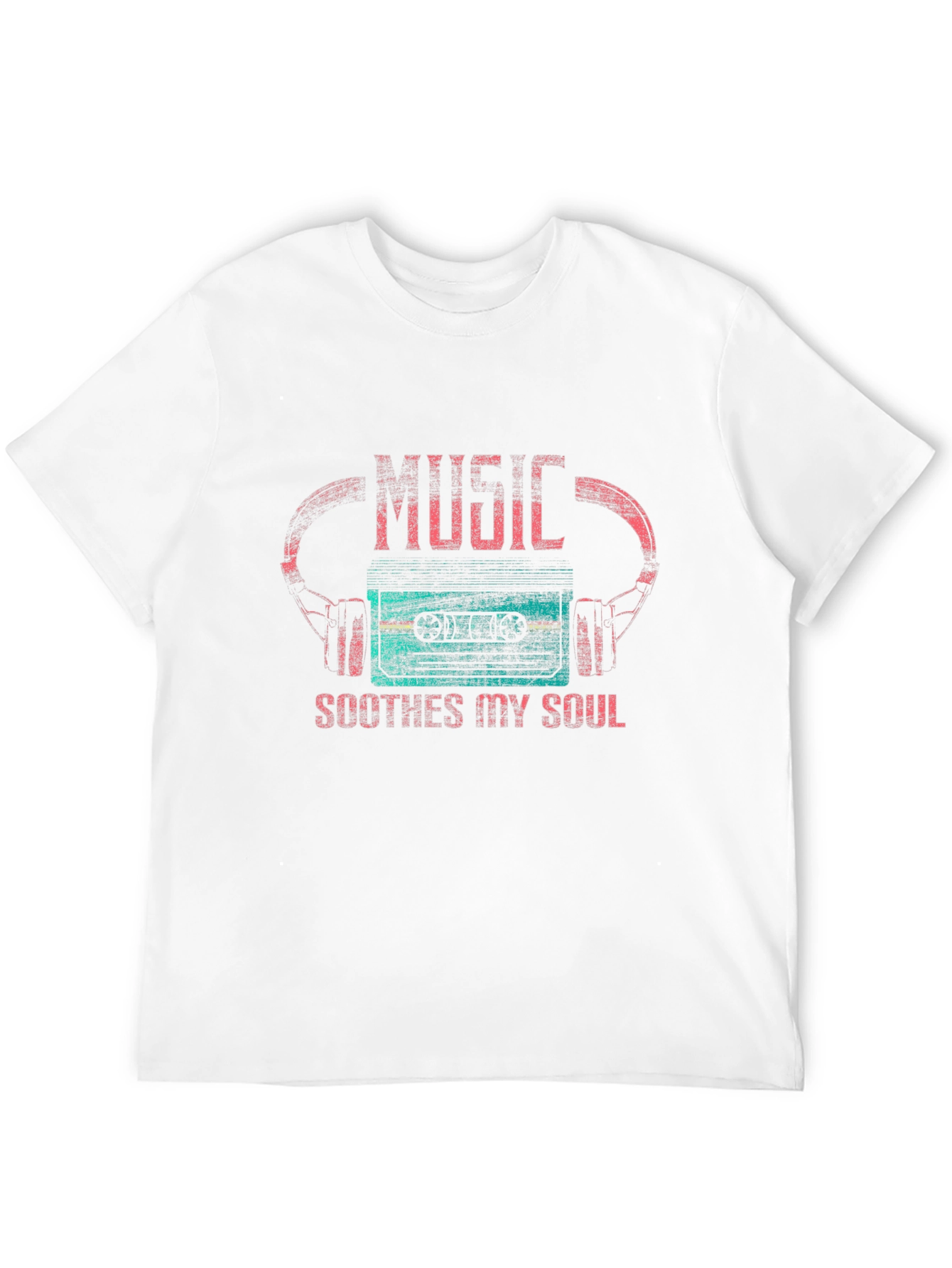 Music Soothes Soul Graphic T-Shirt