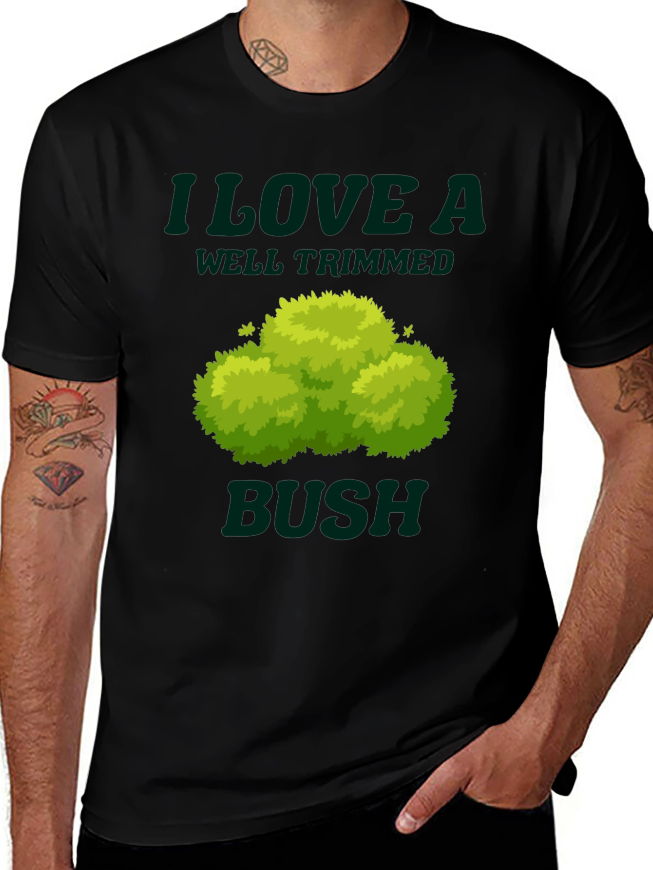 I Love a Well Trimmed Bush Graphic Tee