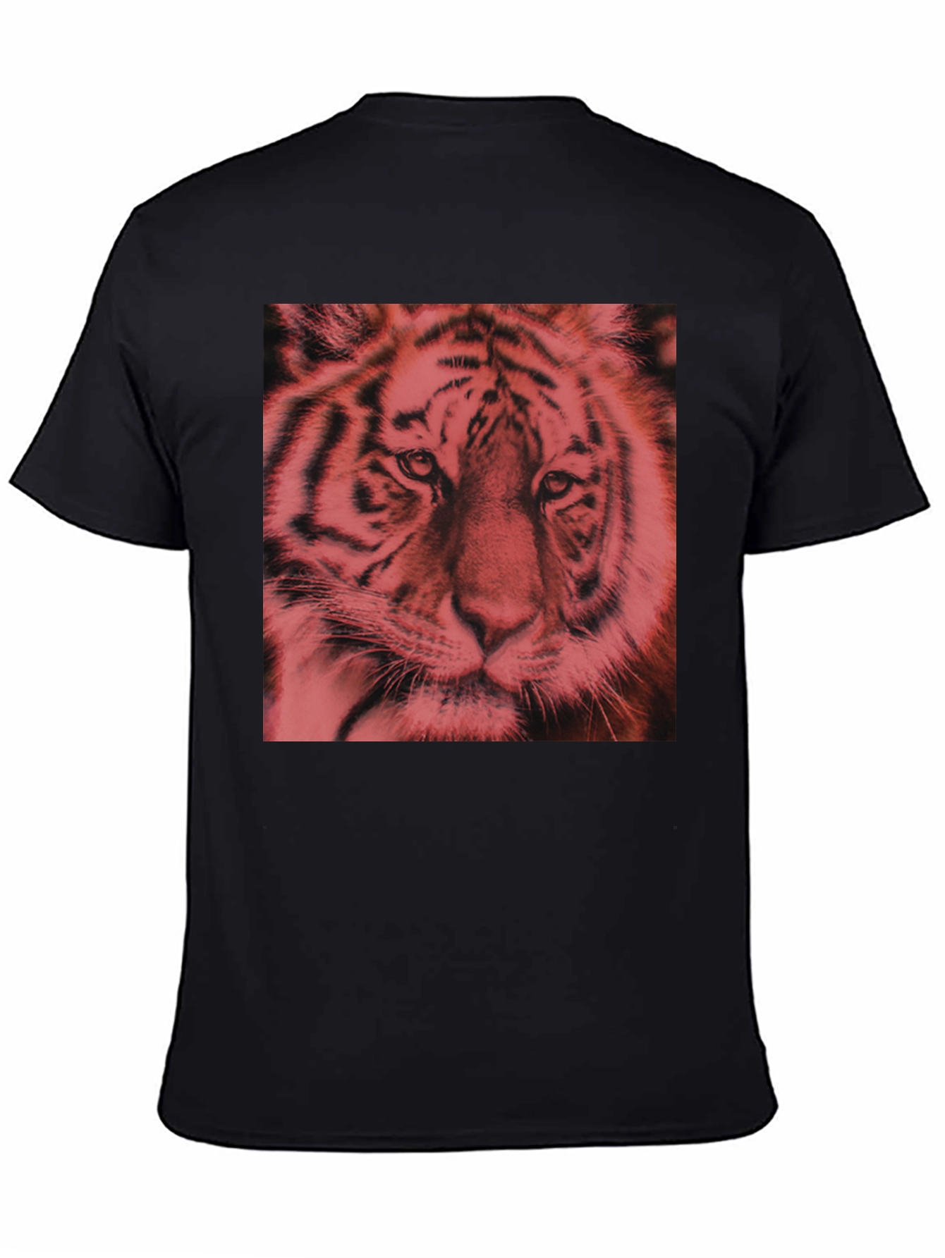 Tiger Graphic Tee - Bold Black T-Shirt