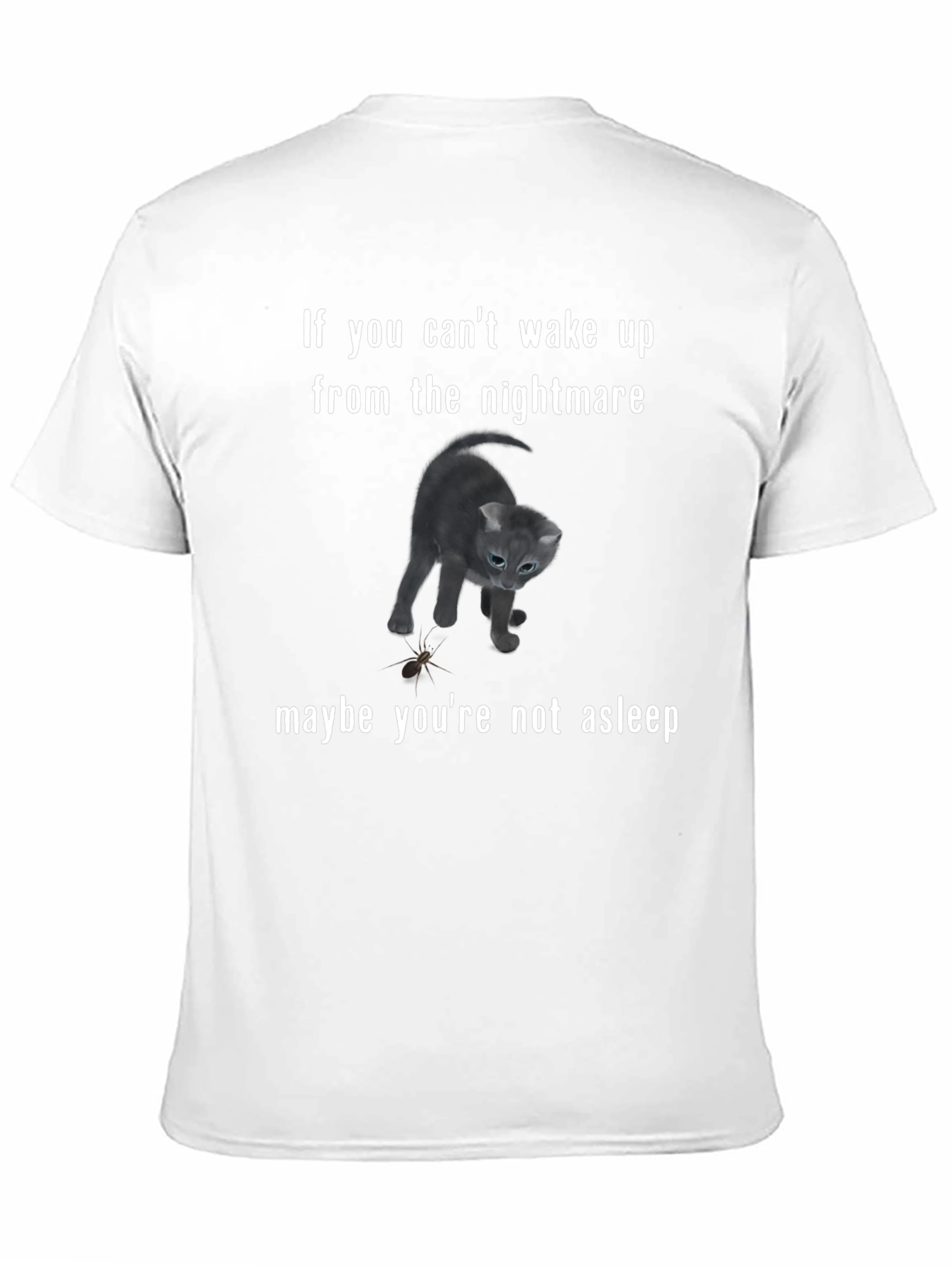 Nightmare Cat T-Shirt - Funny Cat Lover Tee