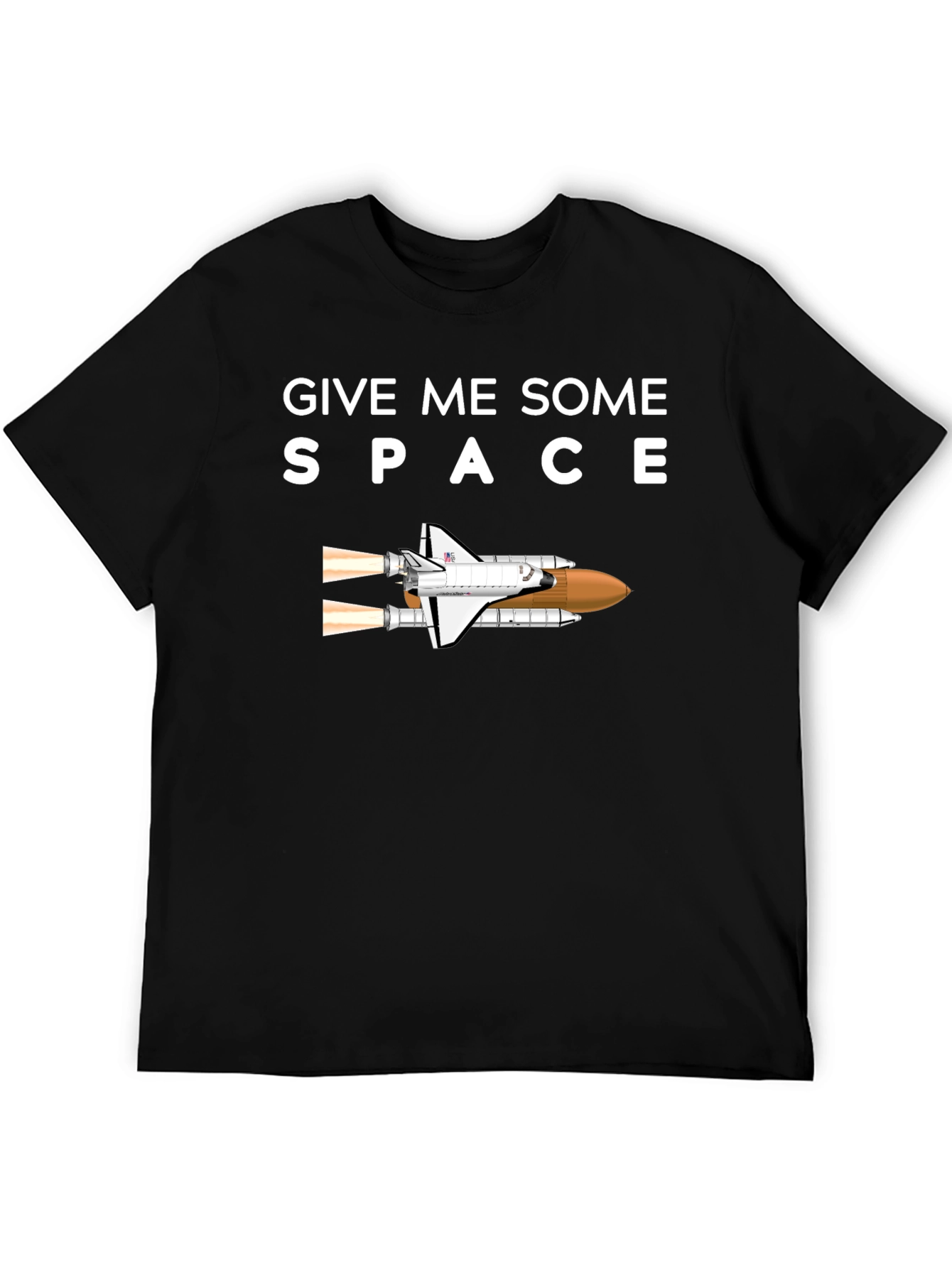 Give Me Space Black T-Shirt