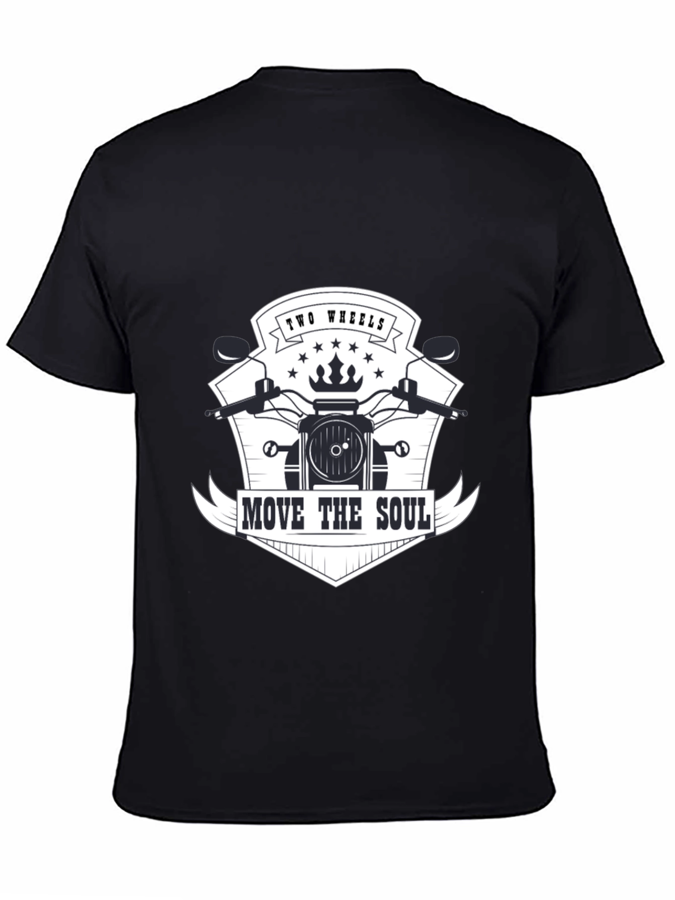Two Wheels Move The Soul Graphic Tee