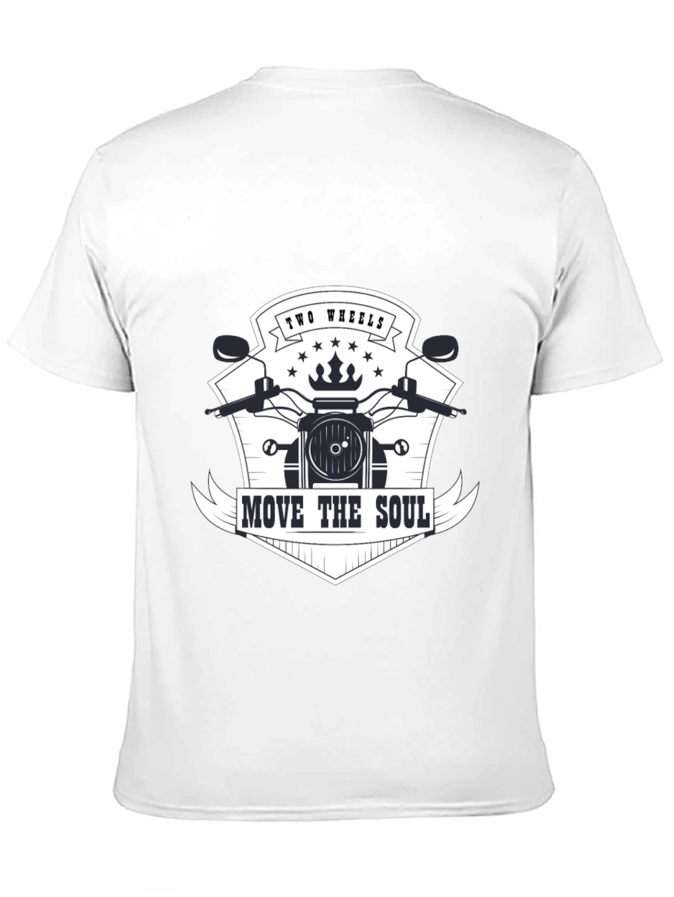 Two Wheels Move The Soul Graphic Tee