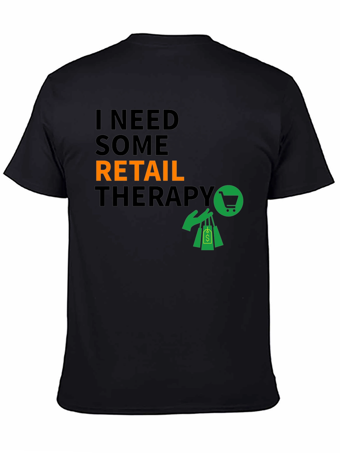 Retail Therapy Graphic T-Shirt - Stylish & Comfortable