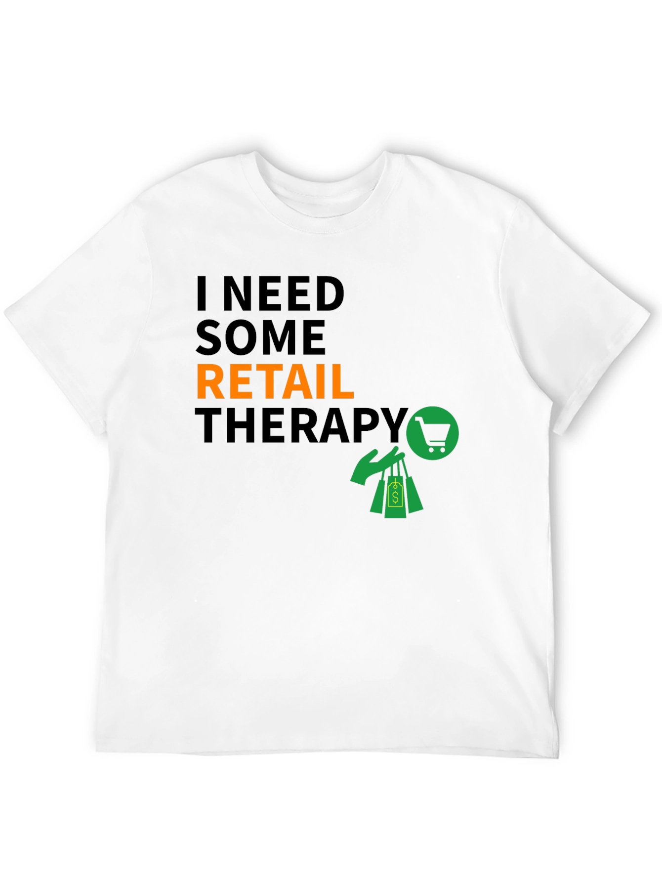 Retail Therapy Graphic T-Shirt - Stylish & Comfortable