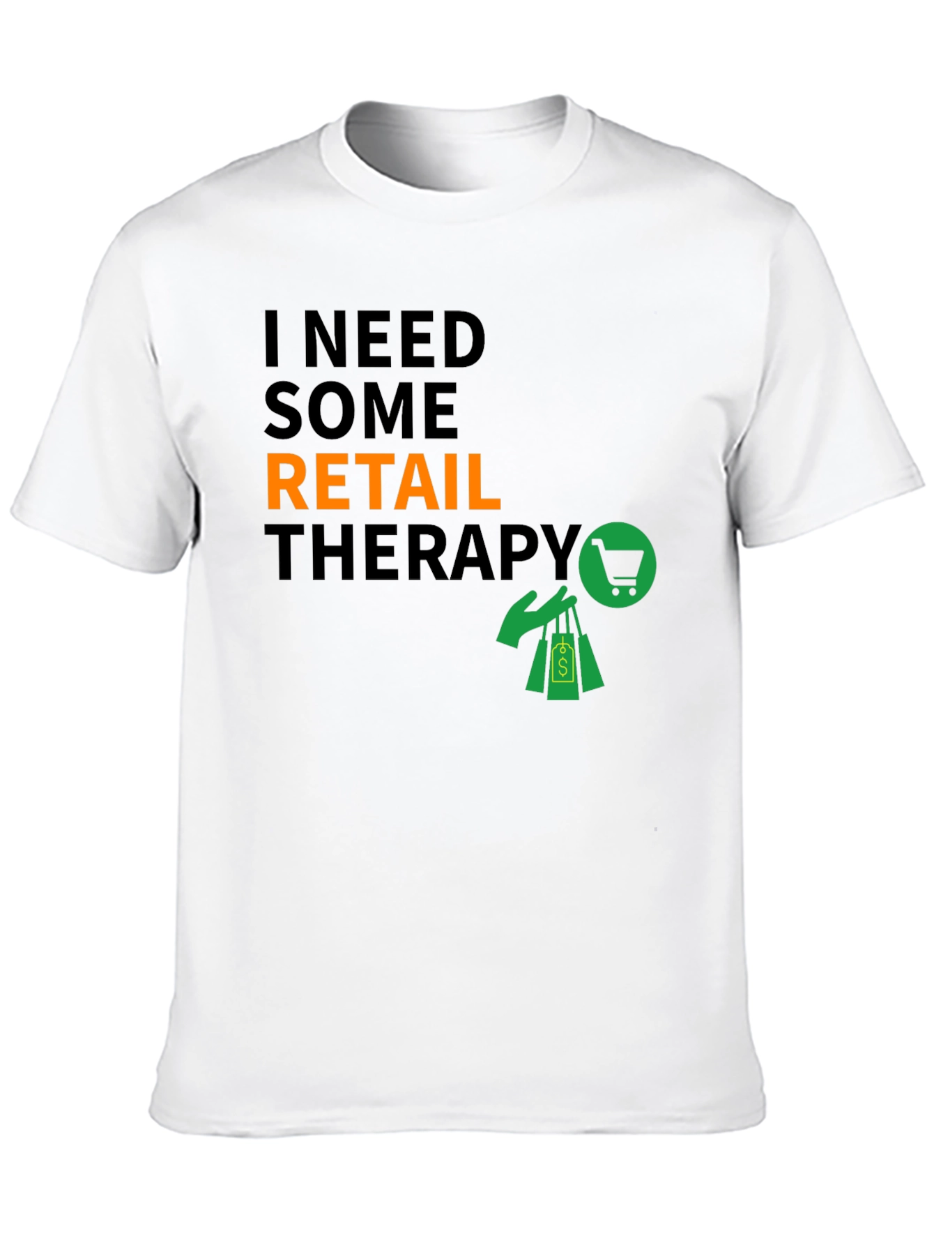 Retail Therapy Graphic T-Shirt - Stylish & Comfortable