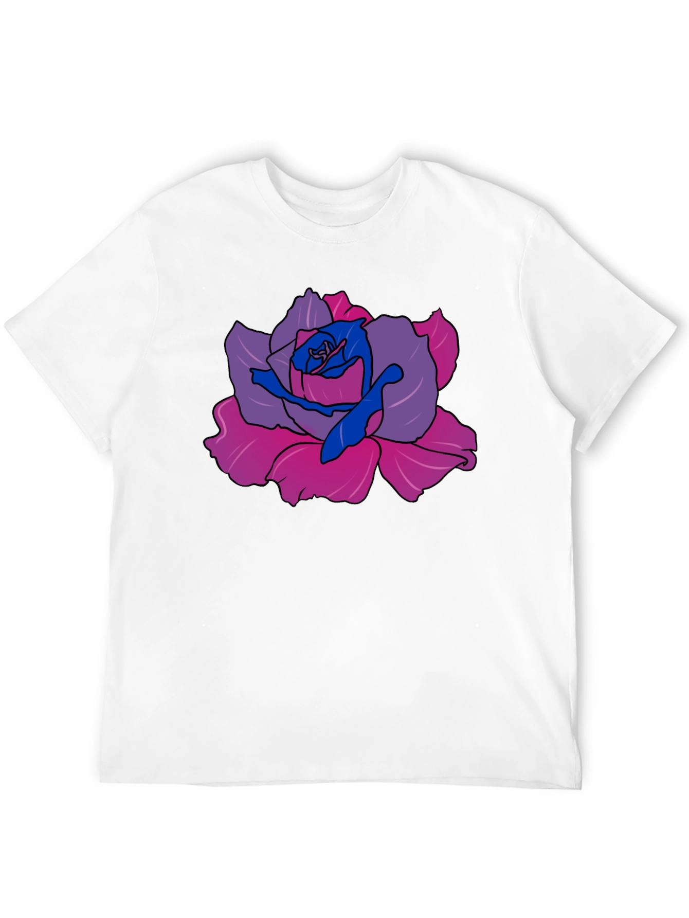 Rose Bi Pride Graphic Tee