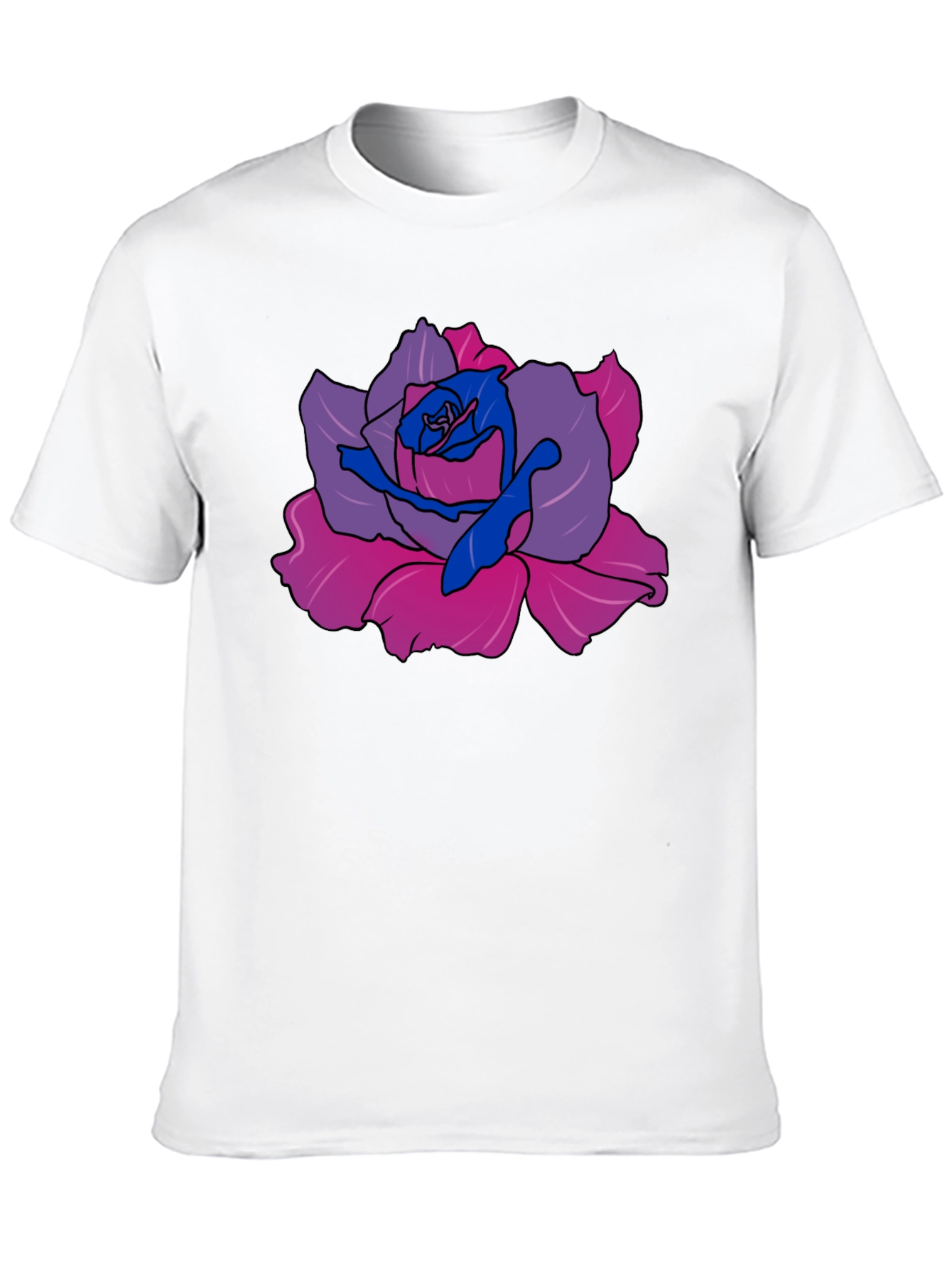 Rose Bi Pride Graphic Tee