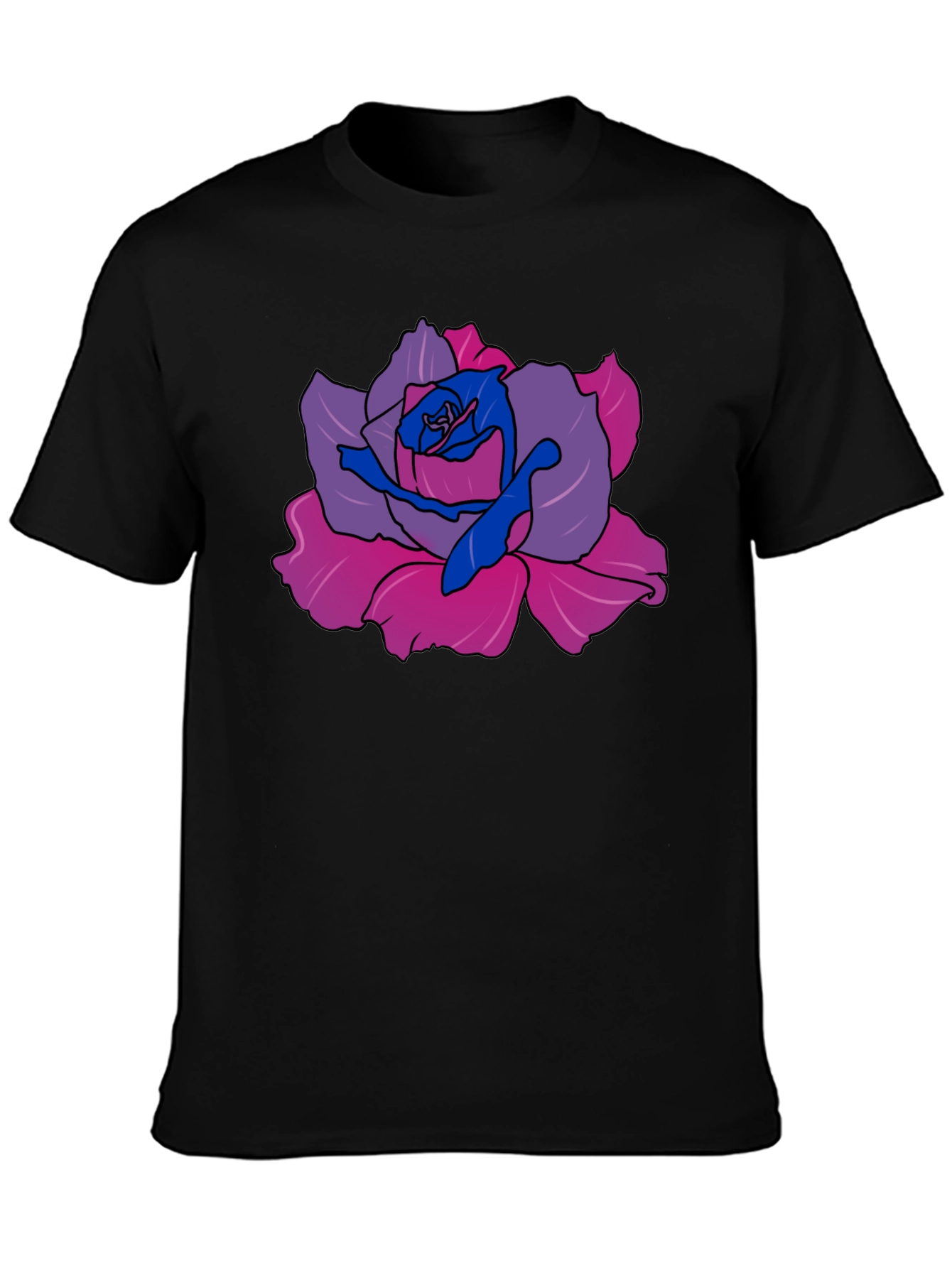 Rose Bi Pride Graphic Tee