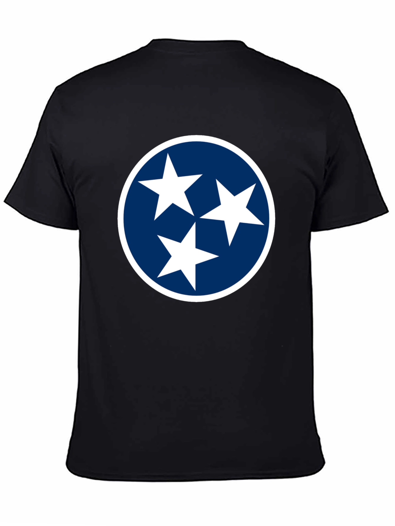 Tennessee Tri-Star Black T-Shirt