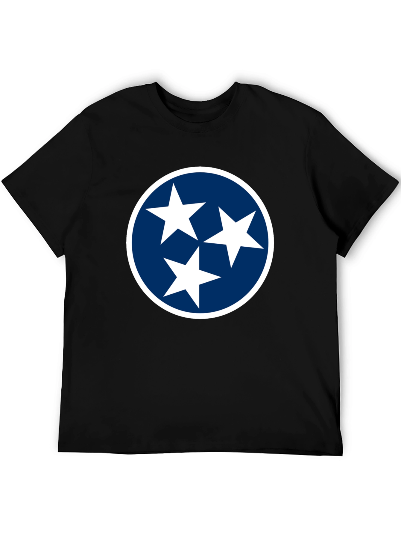 Tennessee Tri-Star Black T-Shirt
