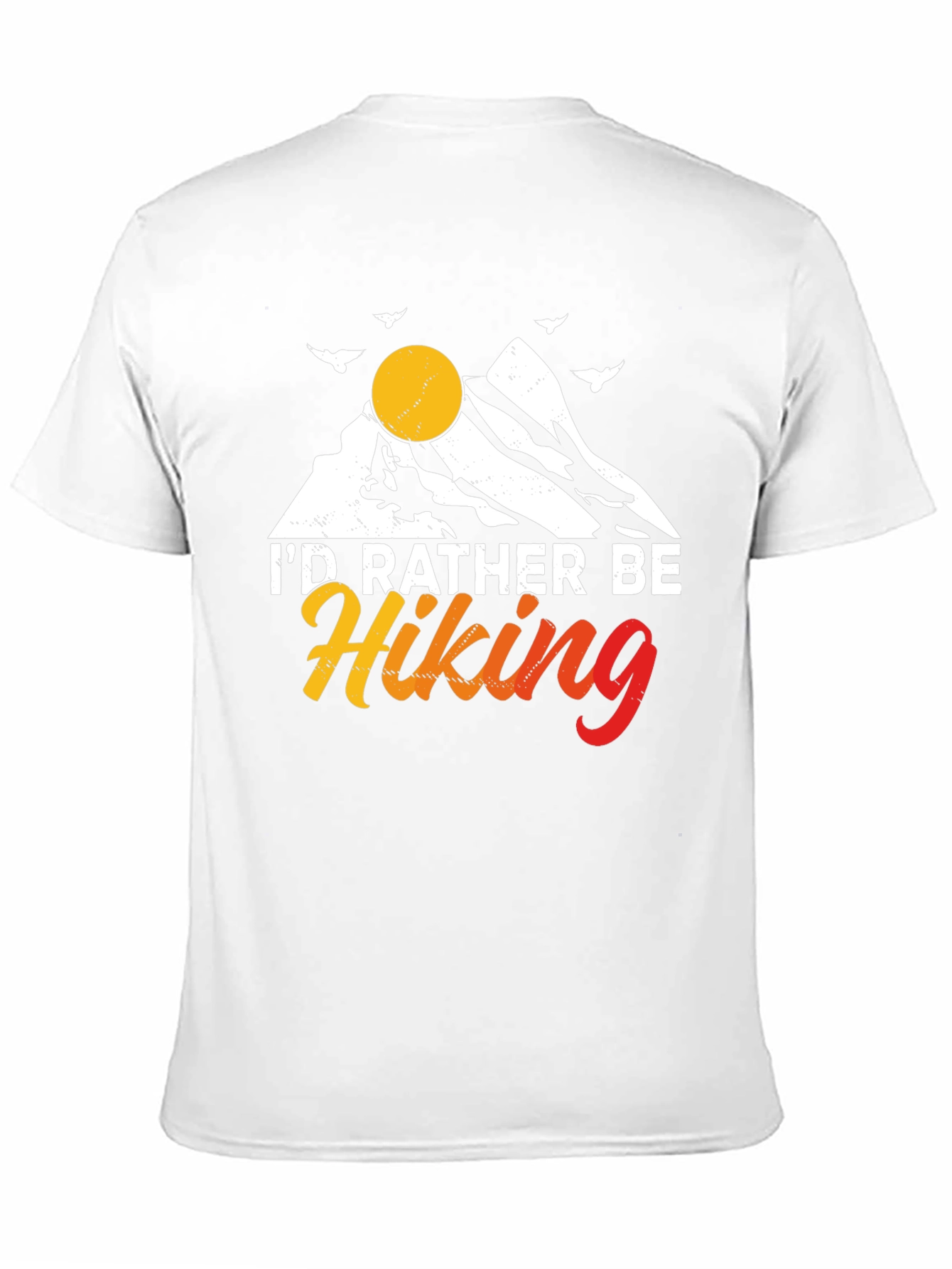 Id Rather Be Hiking Graphic T-Shirt