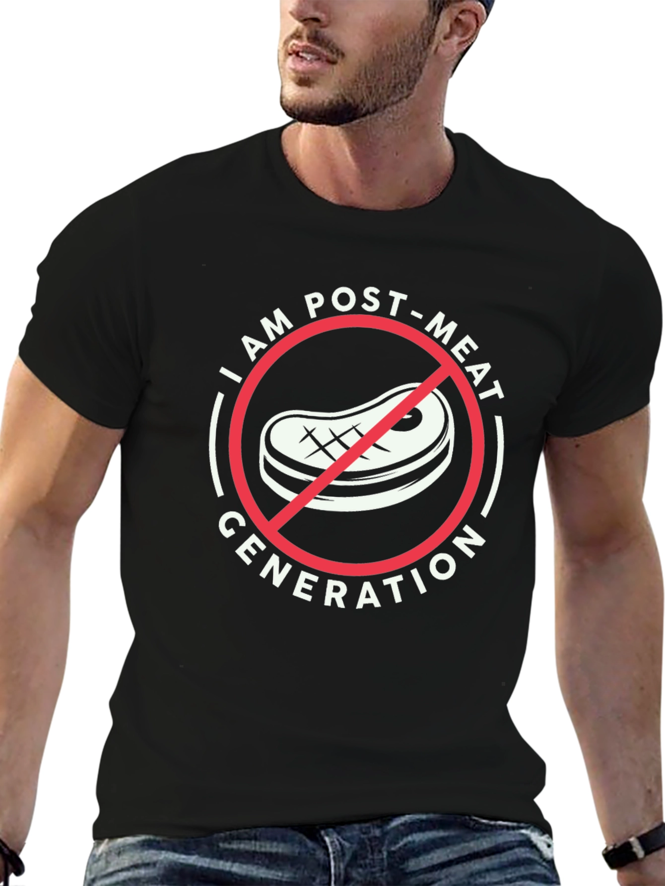 I Am Post-Meat Generation Graphic Tee