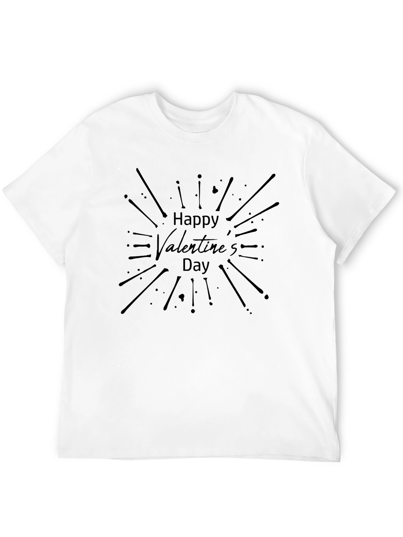 Happy Valentines Day Graphic T-Shirt