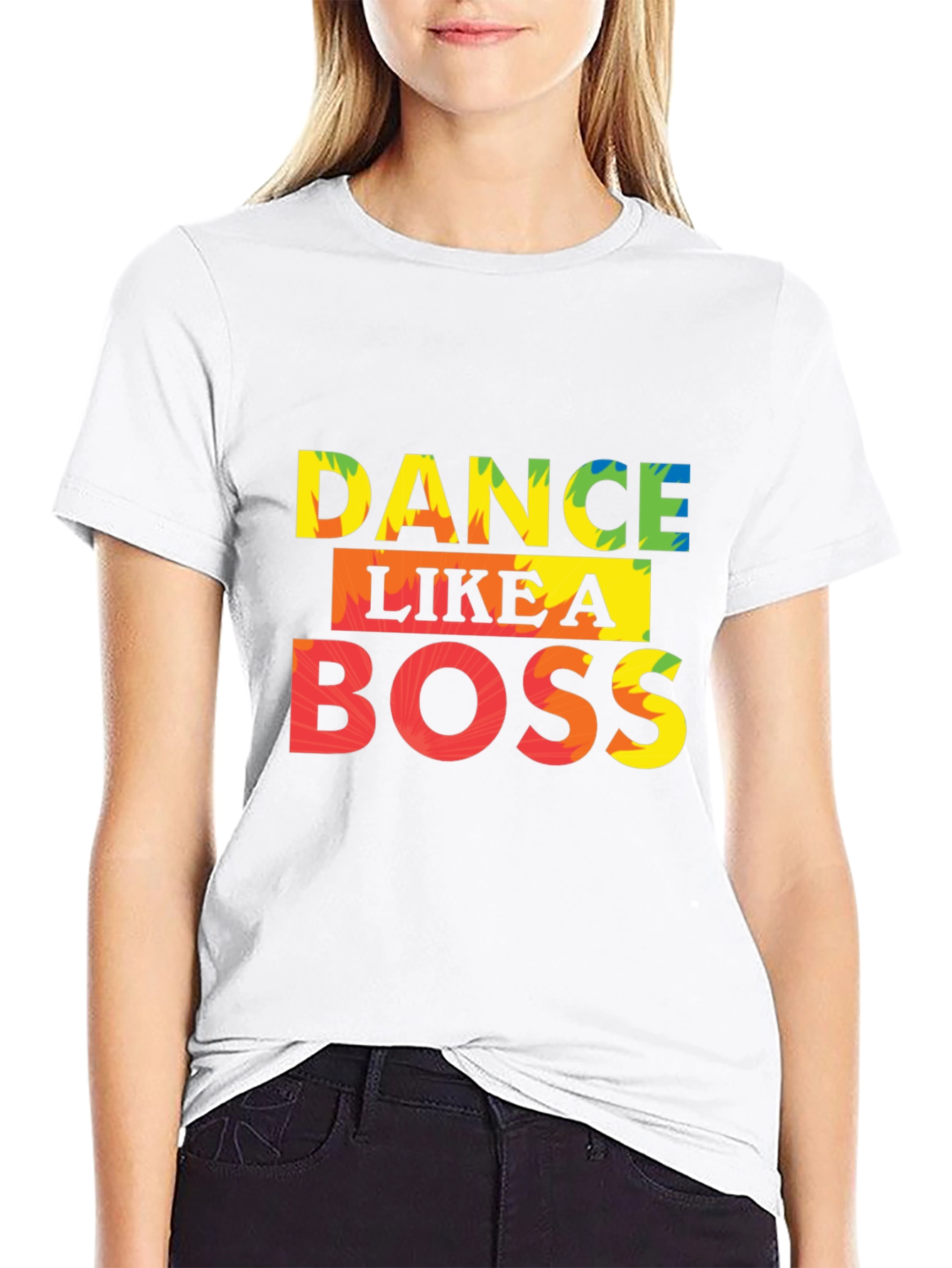 Dance Like a Boss Graphic Tee - Black