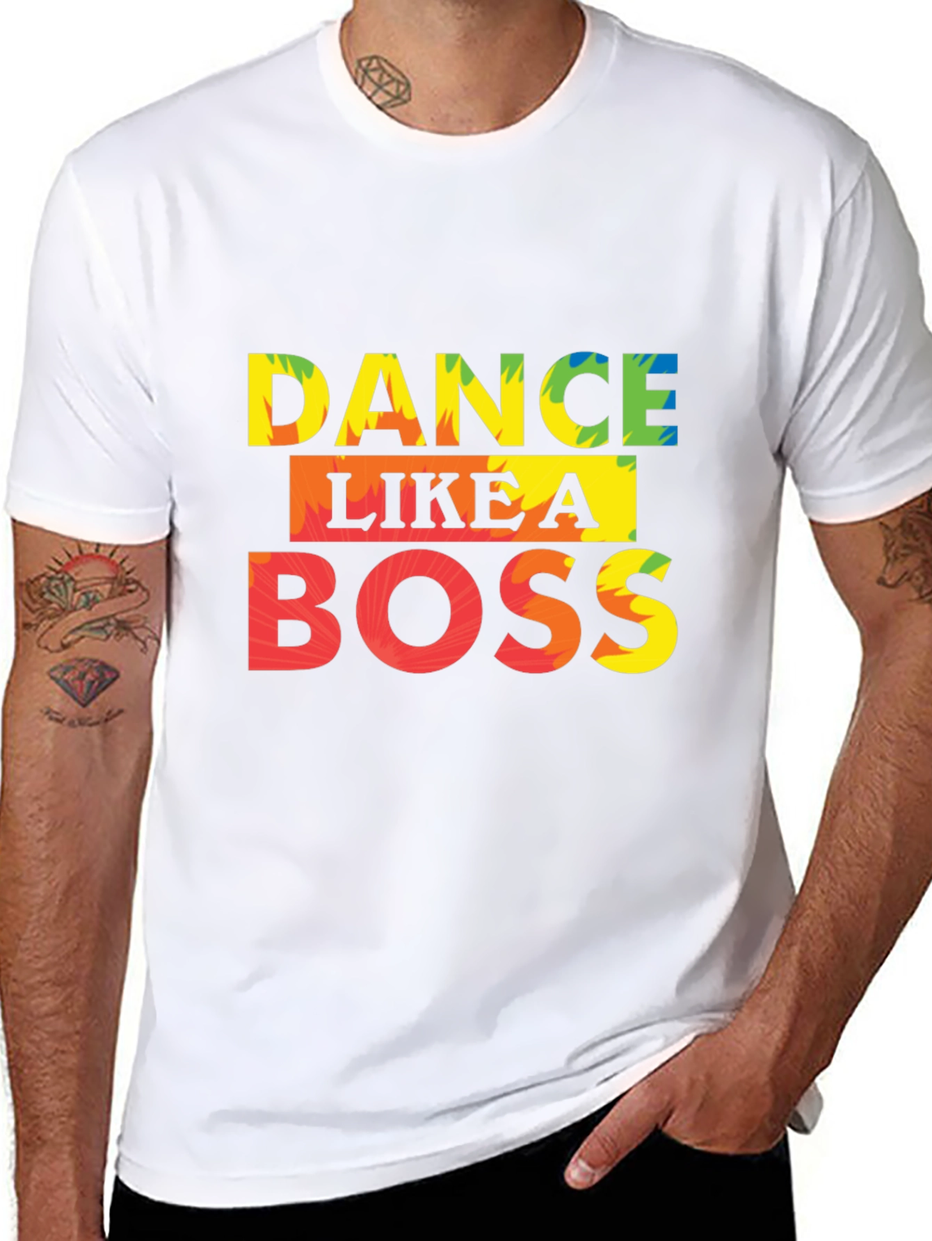 Dance Like a Boss Graphic Tee - Black
