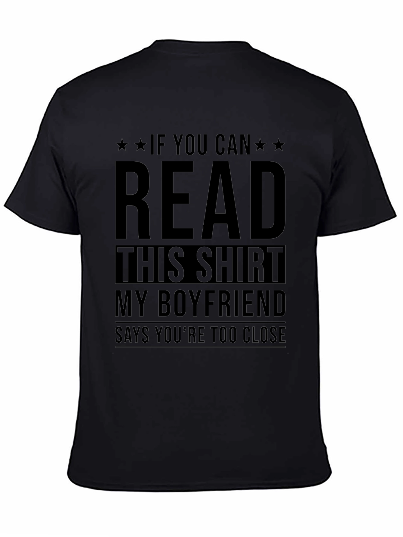 Funny Boyfriend T-Shirt - Read This Shirt