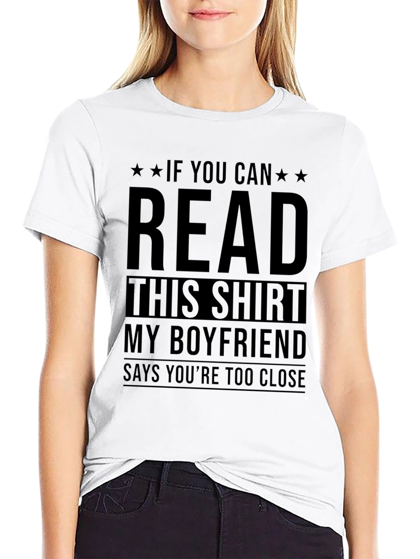 Funny Boyfriend T-Shirt - Read This Shirt