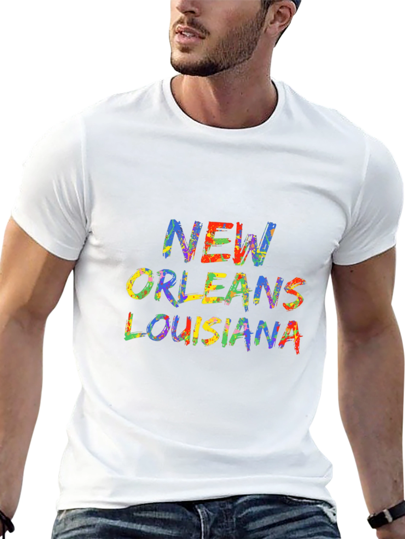 New Orleans Louisiana Graphic Tee