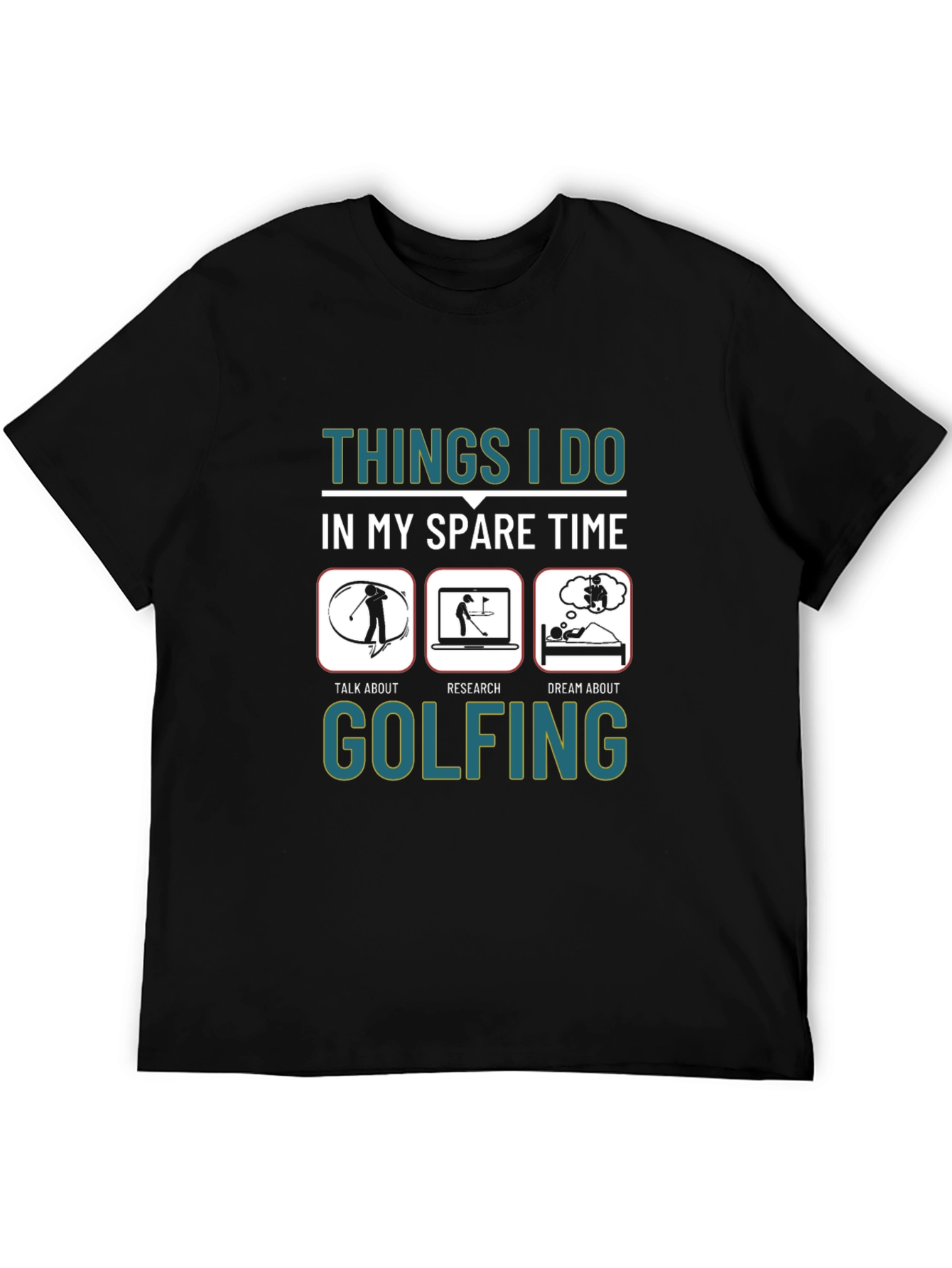 Golfing Spare Time T-Shirt - Golfers Life Tee