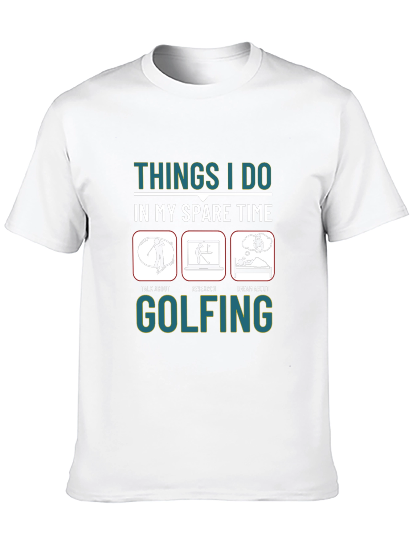 Golfing Spare Time T-Shirt - Golfers Life Tee