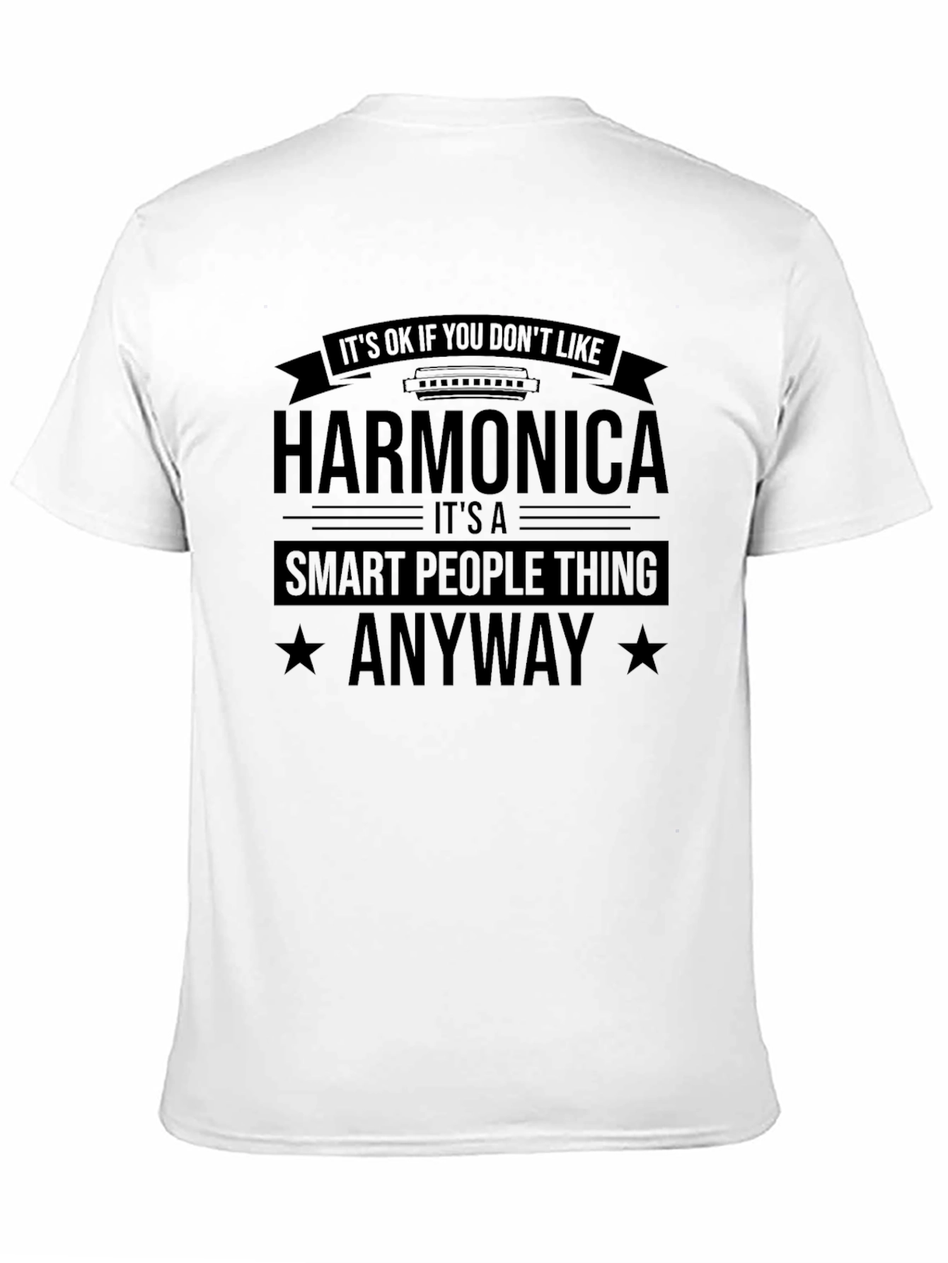 Harmonica Smart People Thing T-Shirt