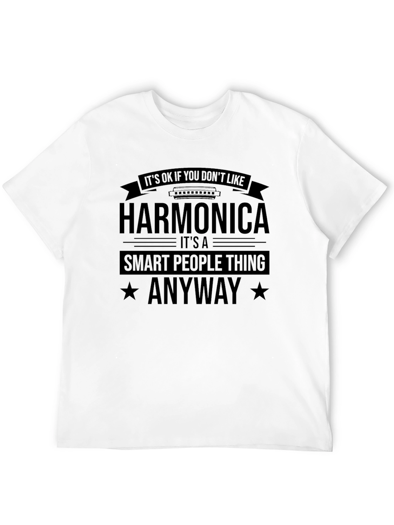 Harmonica Smart People Thing T-Shirt