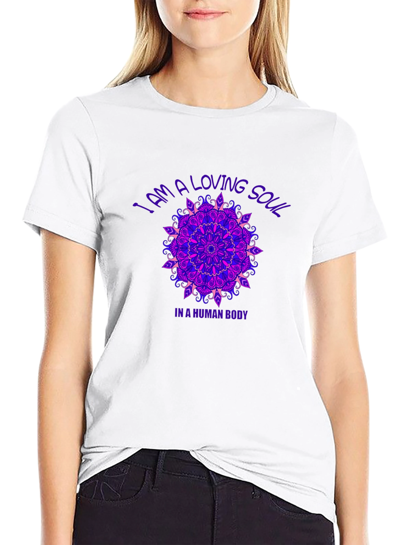 Loving Soul Mandala Graphic T-Shirt