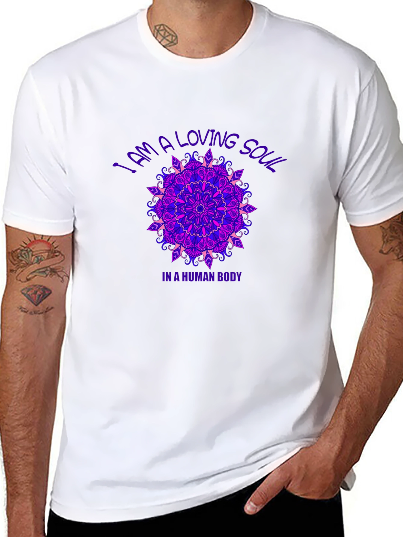 Loving Soul Mandala Graphic T-Shirt