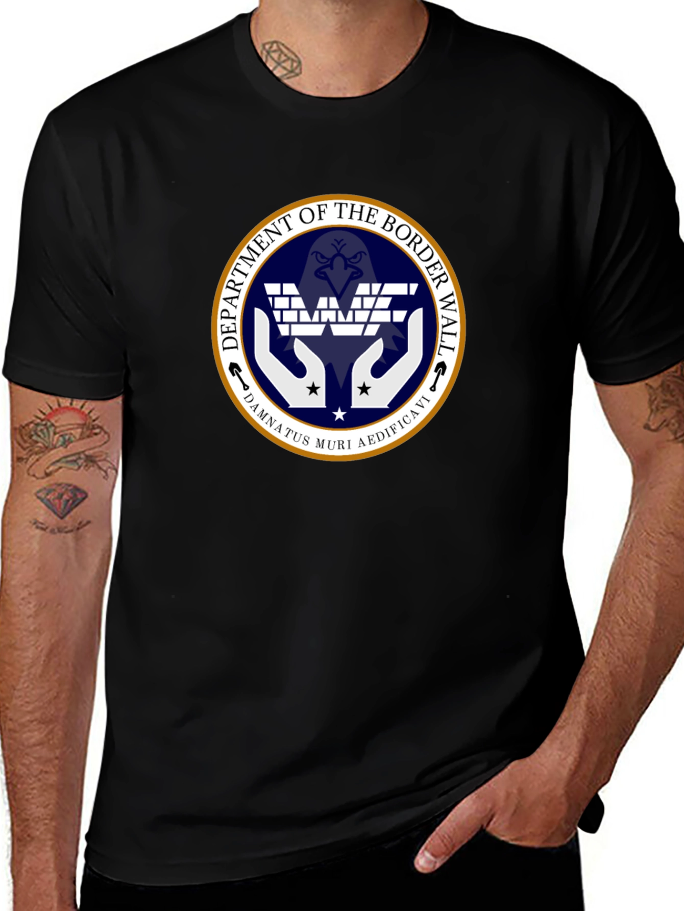 Border Wall Department T-Shirt