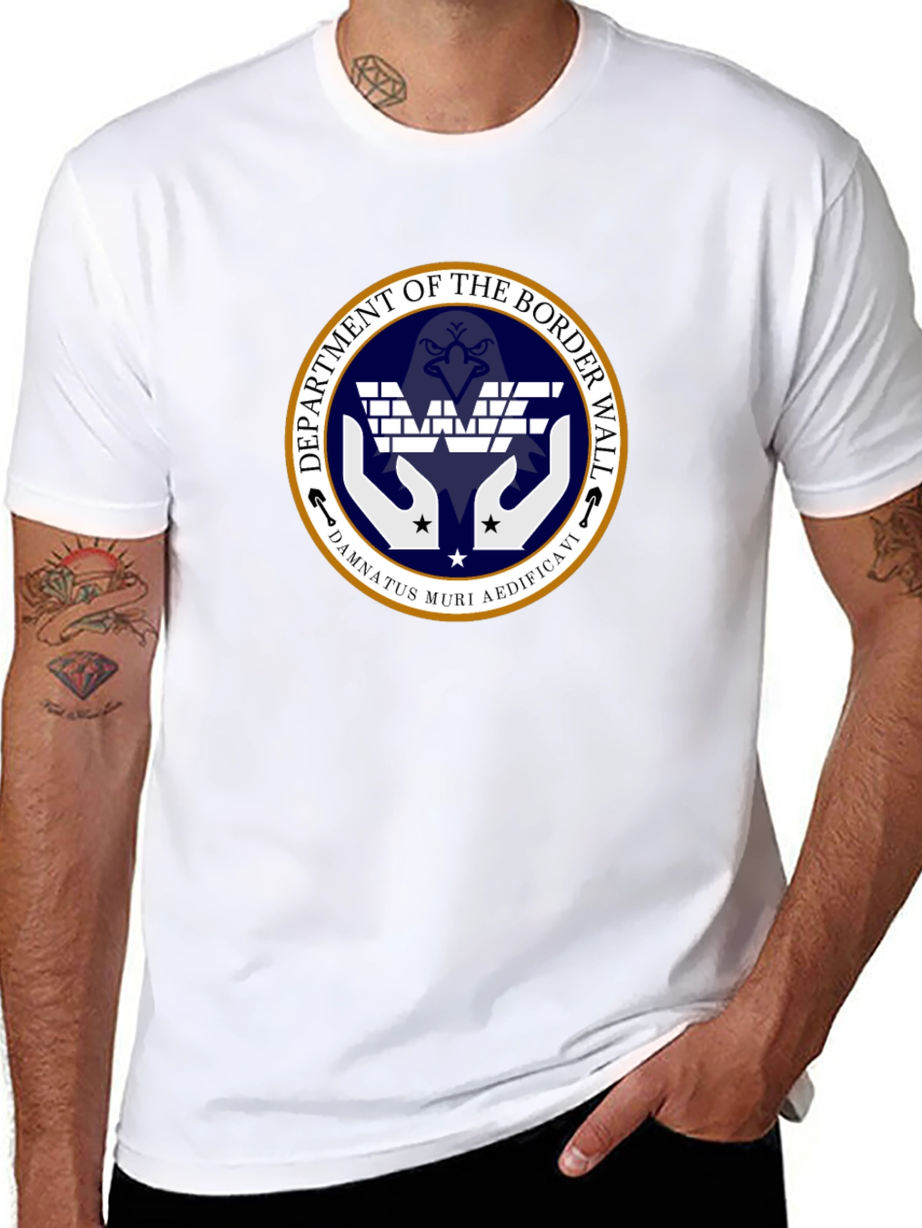 Border Wall Department T-Shirt