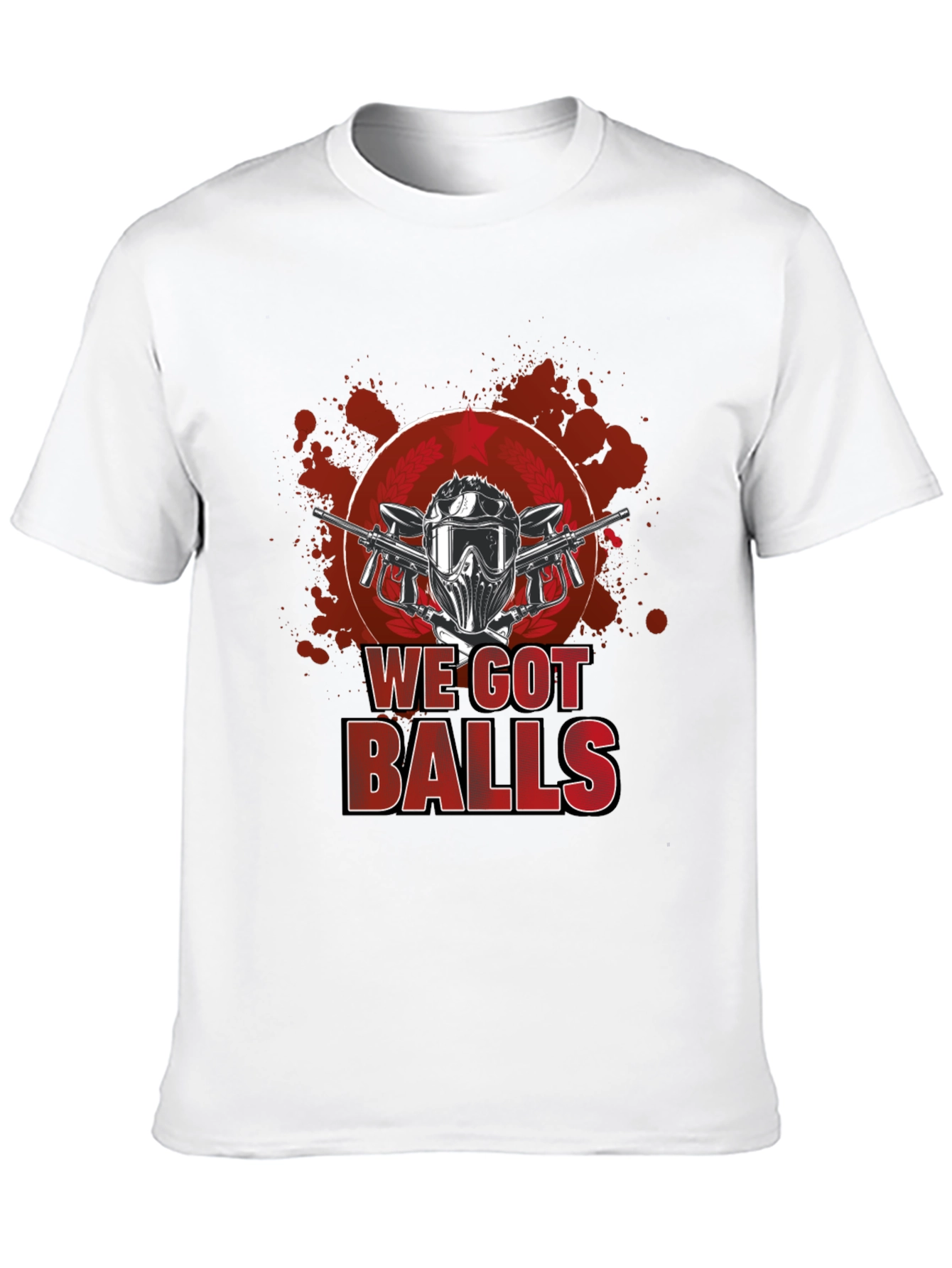 Paintball We Got Balls Graphic T-Shirt