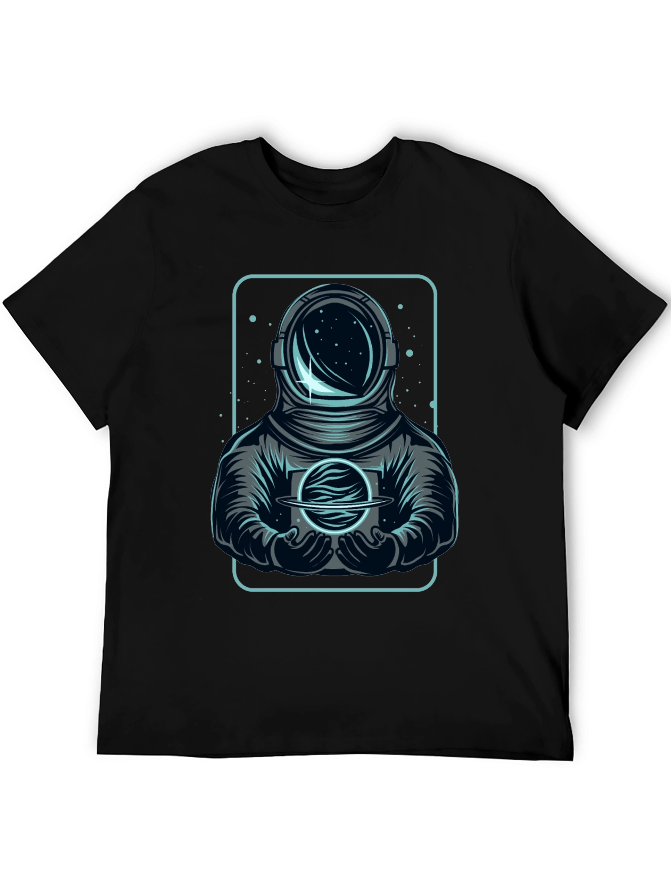 Astronaut Graphic T-Shirt - Space Explorer Design