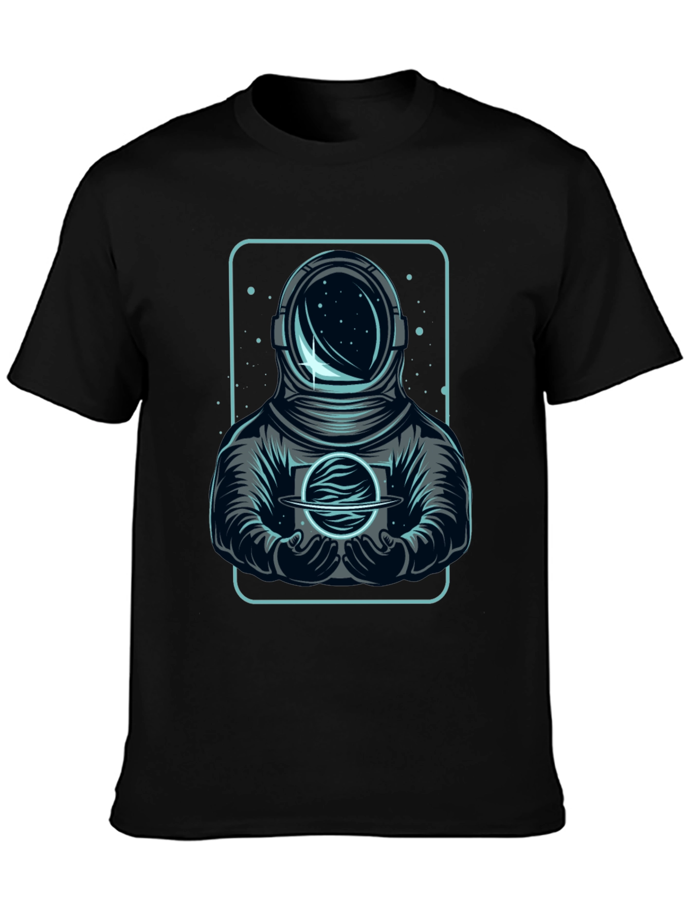 Astronaut Graphic T-Shirt - Space Explorer Design