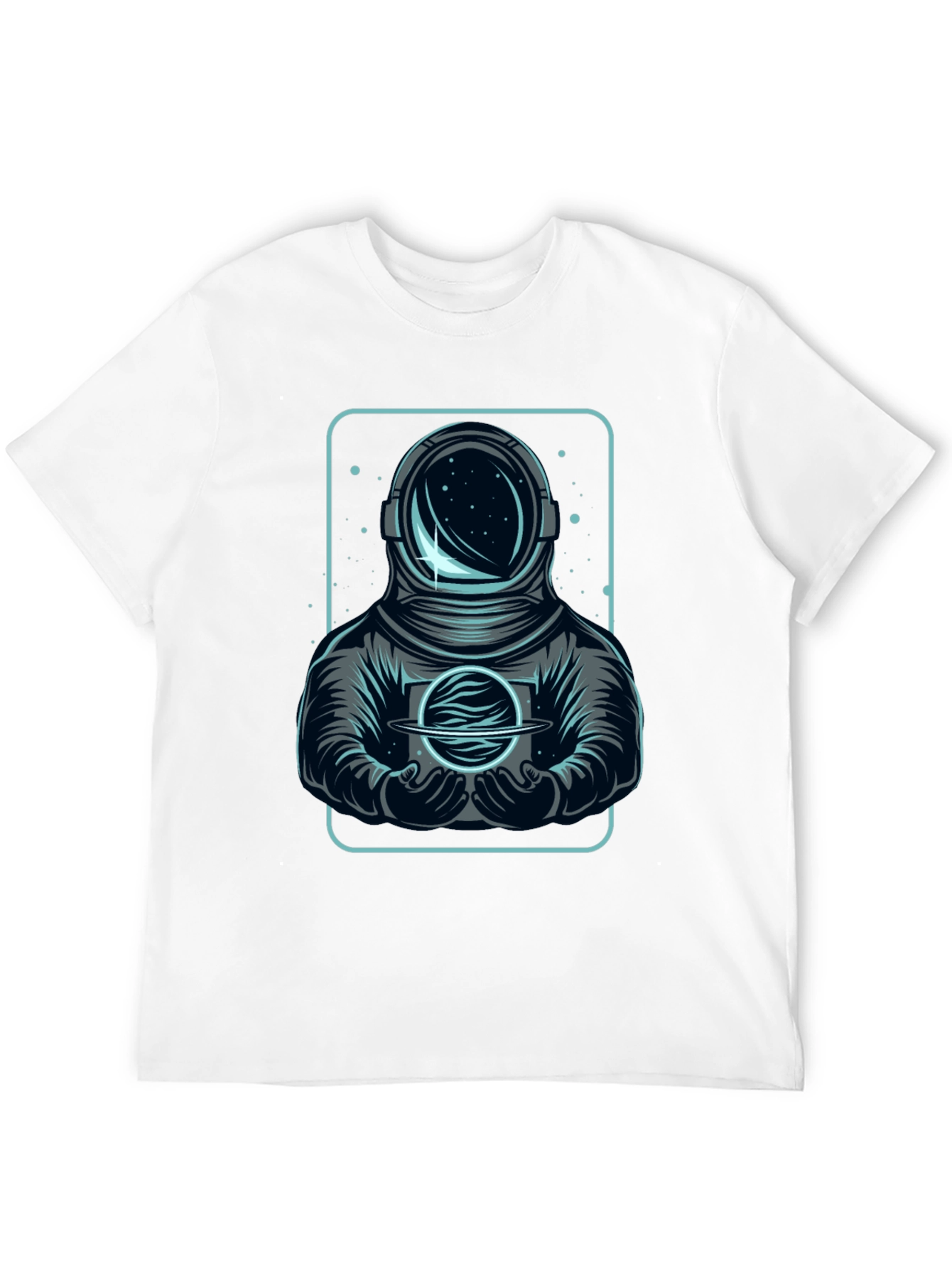 Astronaut Graphic T-Shirt - Space Explorer Design