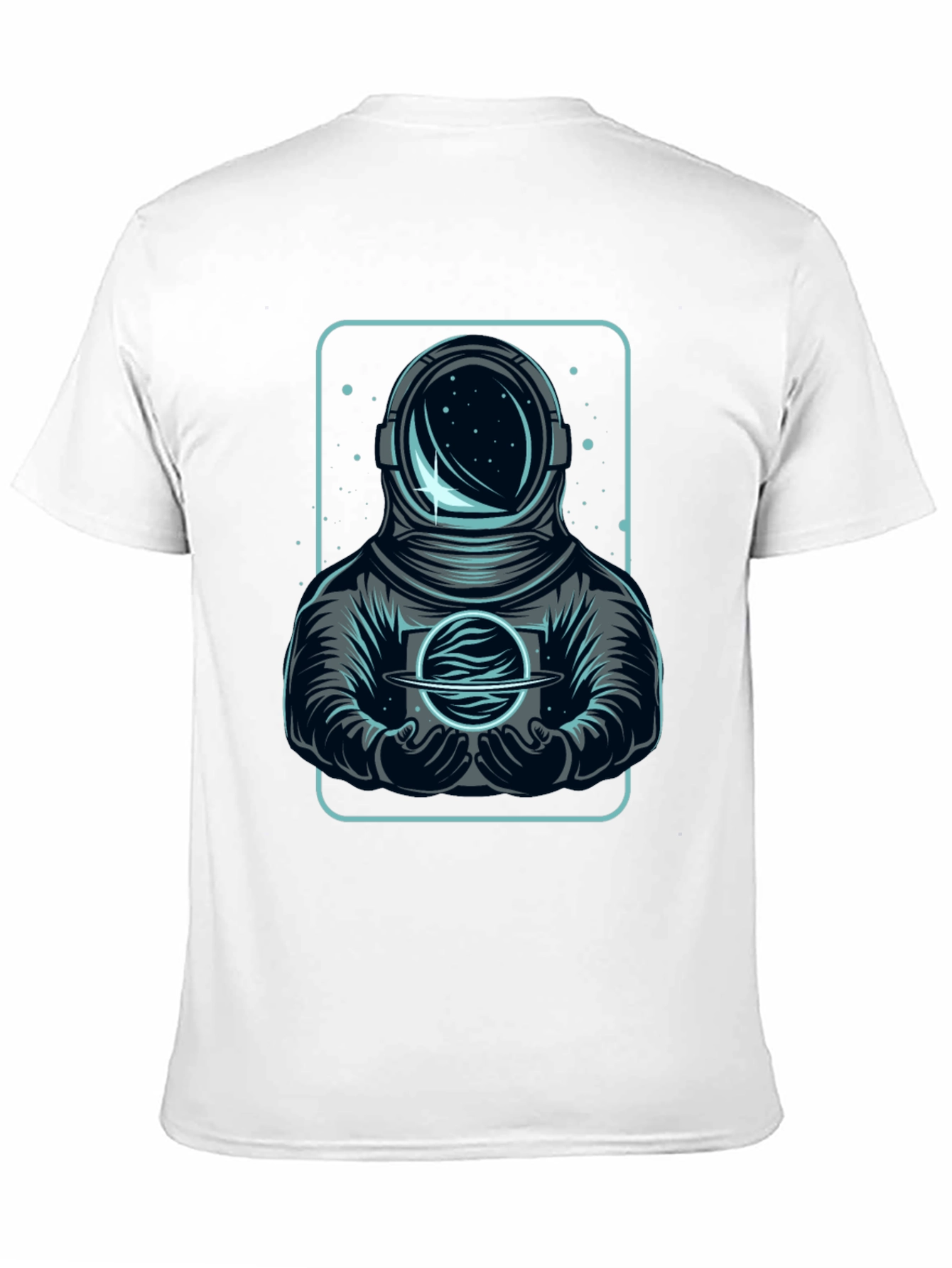 Astronaut Graphic T-Shirt - Space Explorer Design