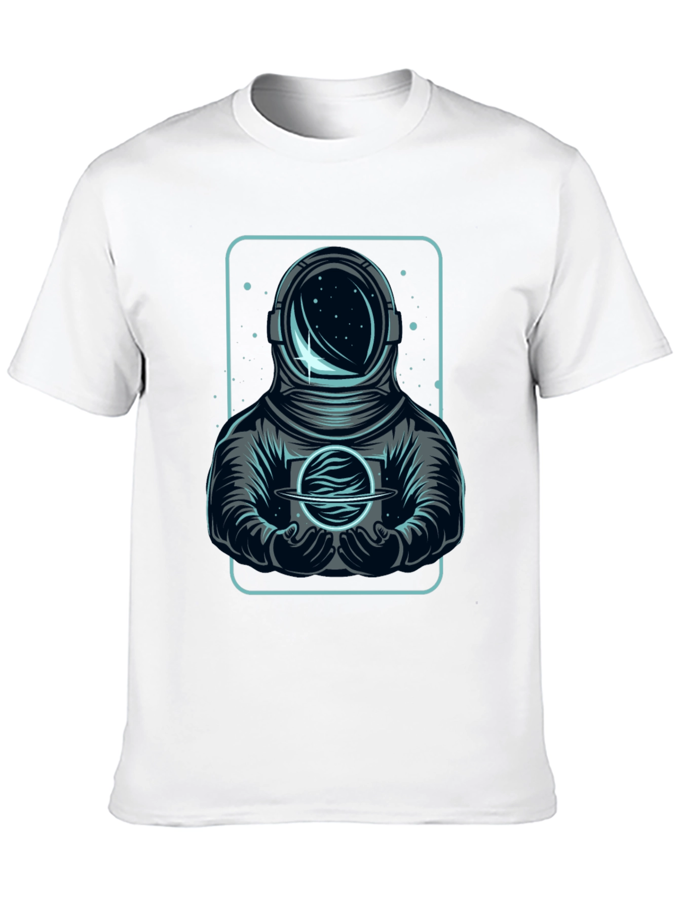 Astronaut Graphic T-Shirt - Space Explorer Design