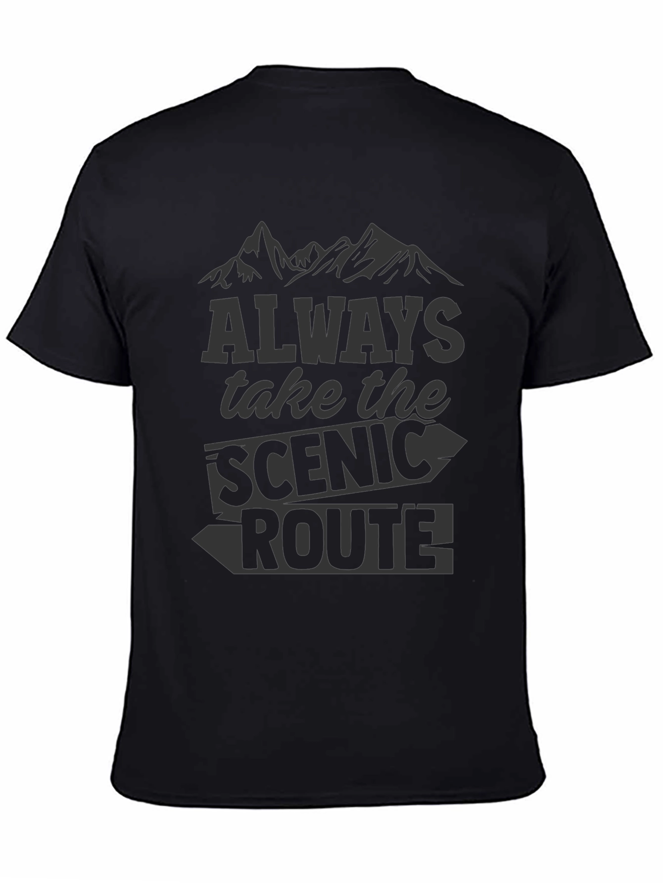 Scenic Route Mountain T-Shirt - Adventure Apparel