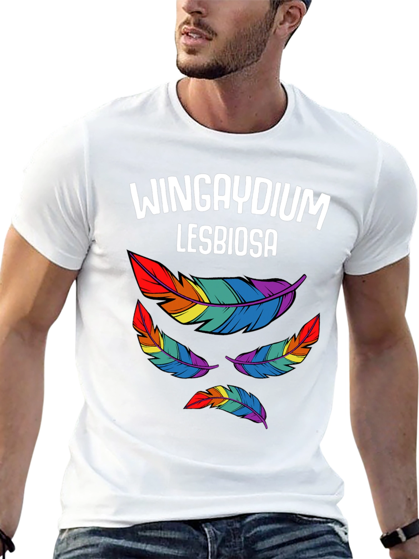 Wingaydium Lesbiosa Pride T-Shirt