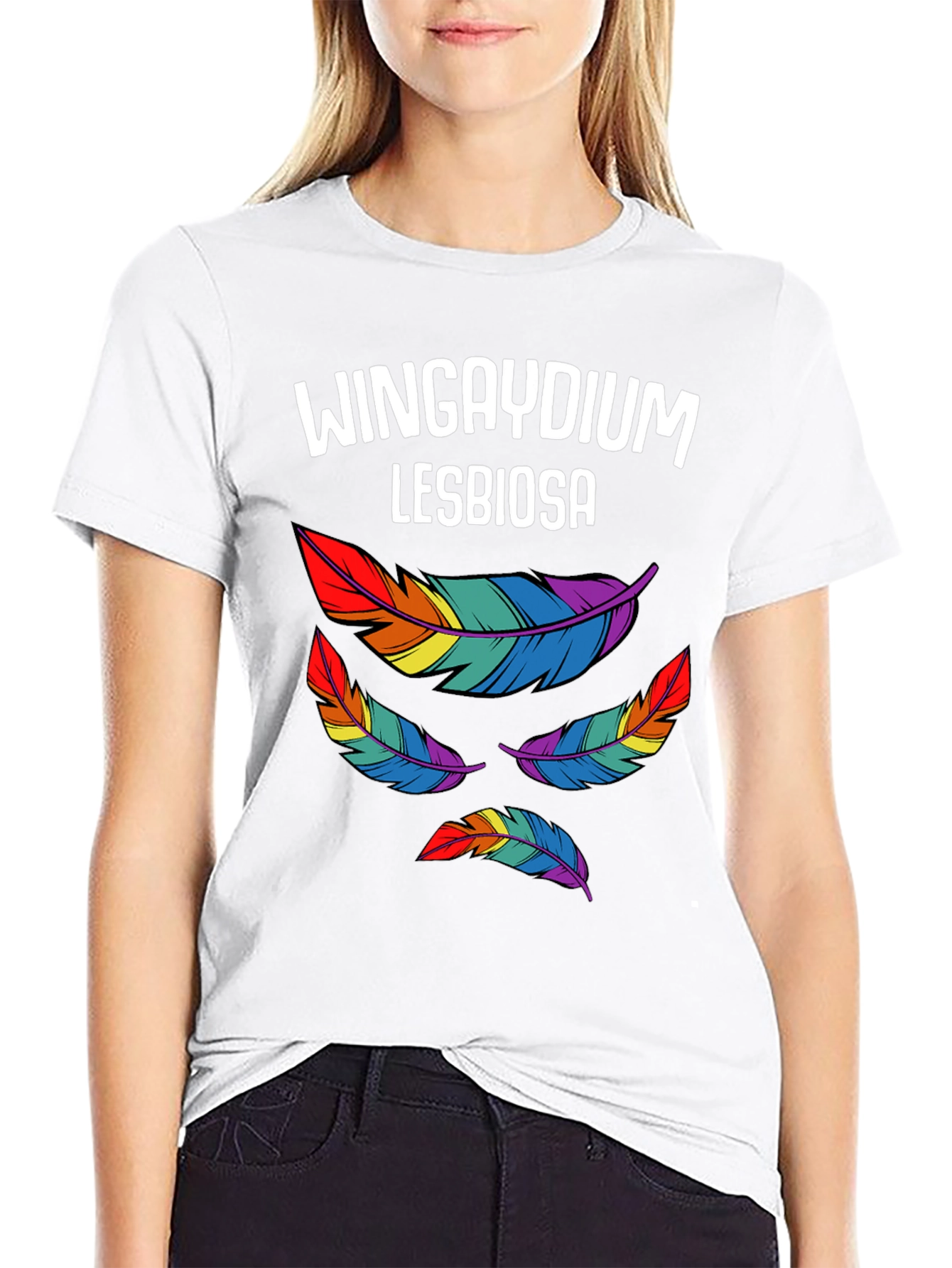 Wingaydium Lesbiosa Pride T-Shirt