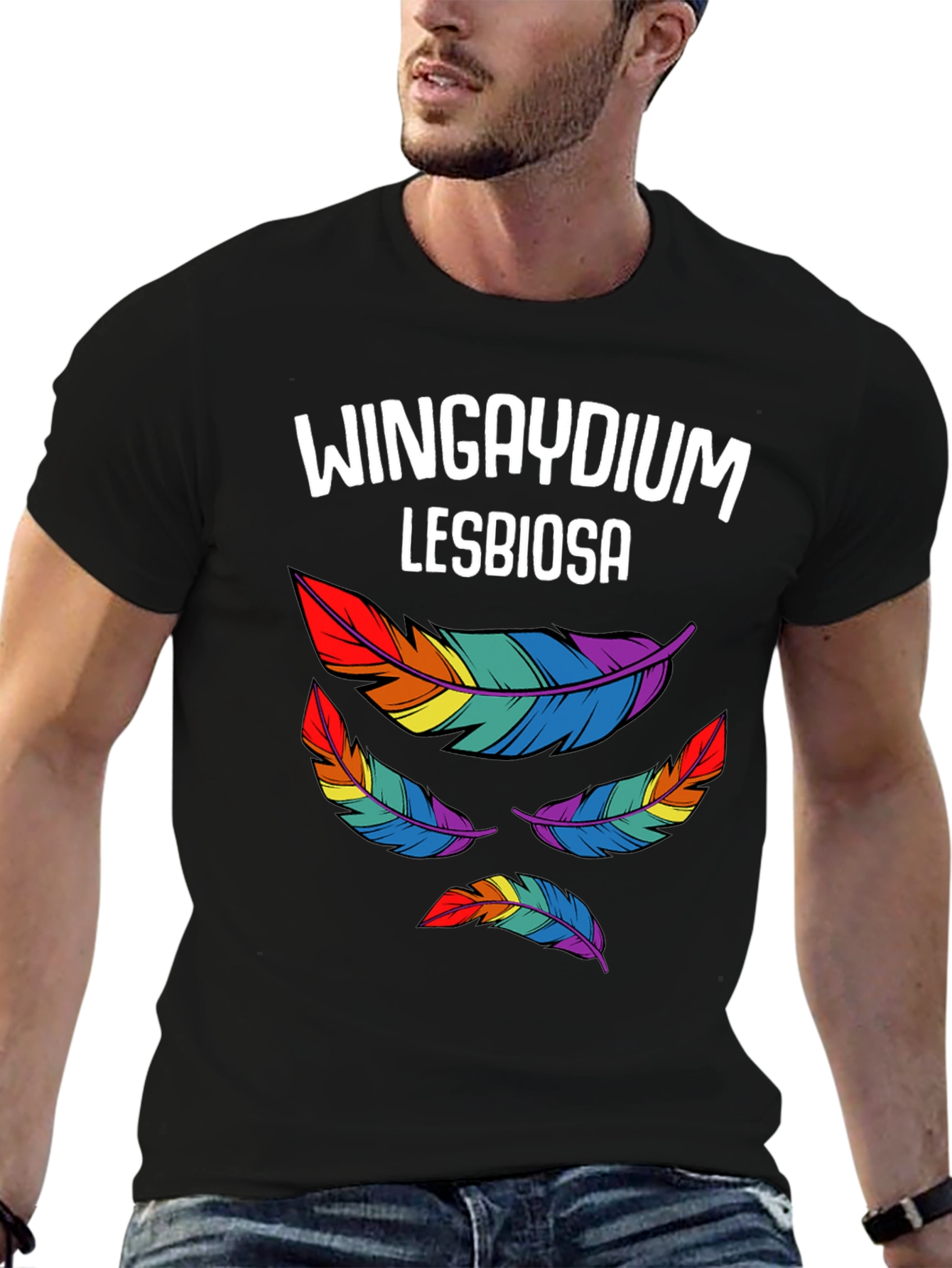 Wingaydium Lesbiosa Pride T-Shirt