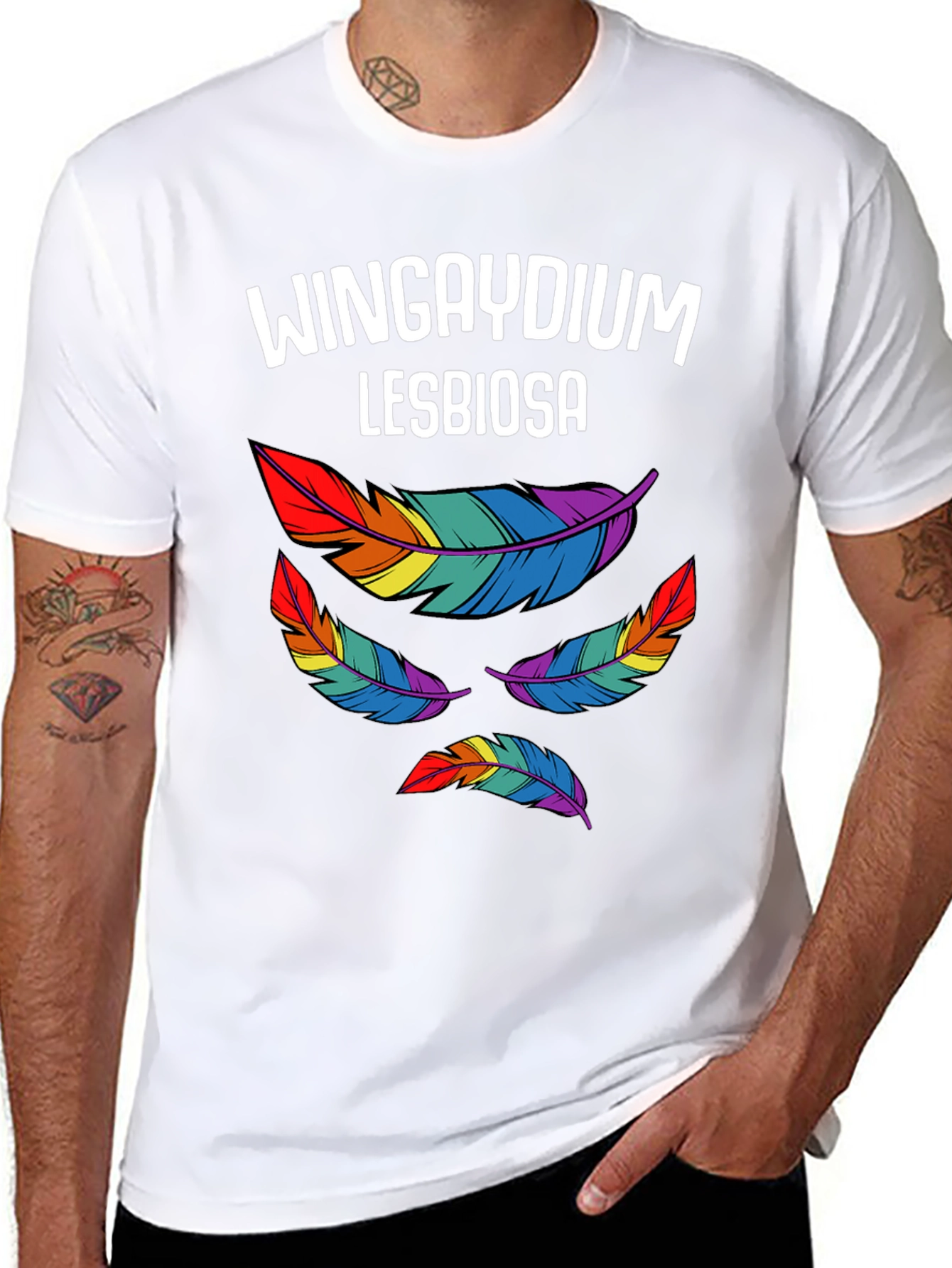 Wingaydium Lesbiosa Pride T-Shirt