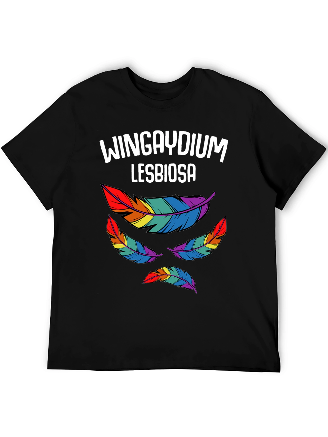 Wingaydium Lesbiosa Pride T-Shirt