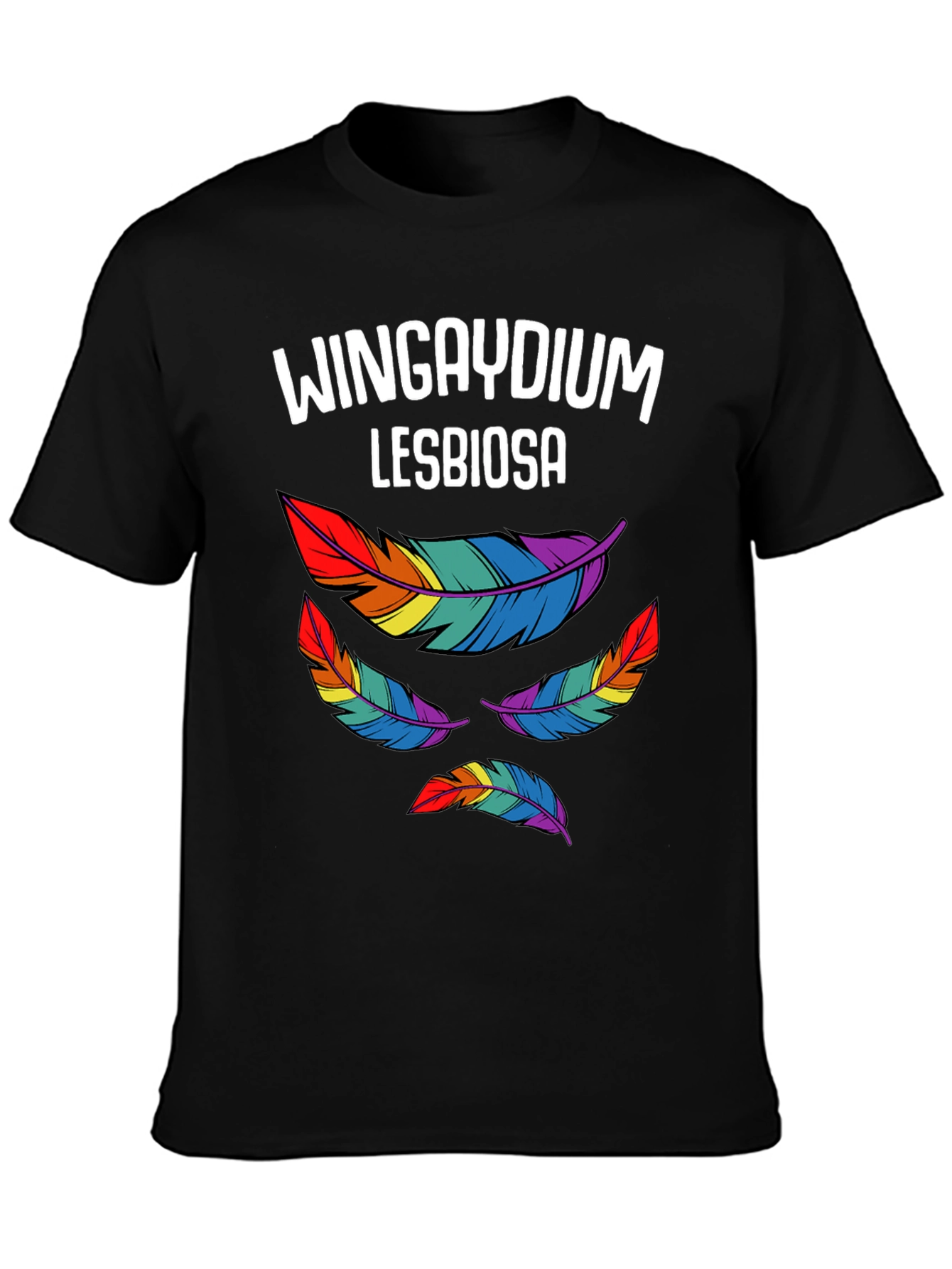 Wingaydium Lesbiosa Pride T-Shirt