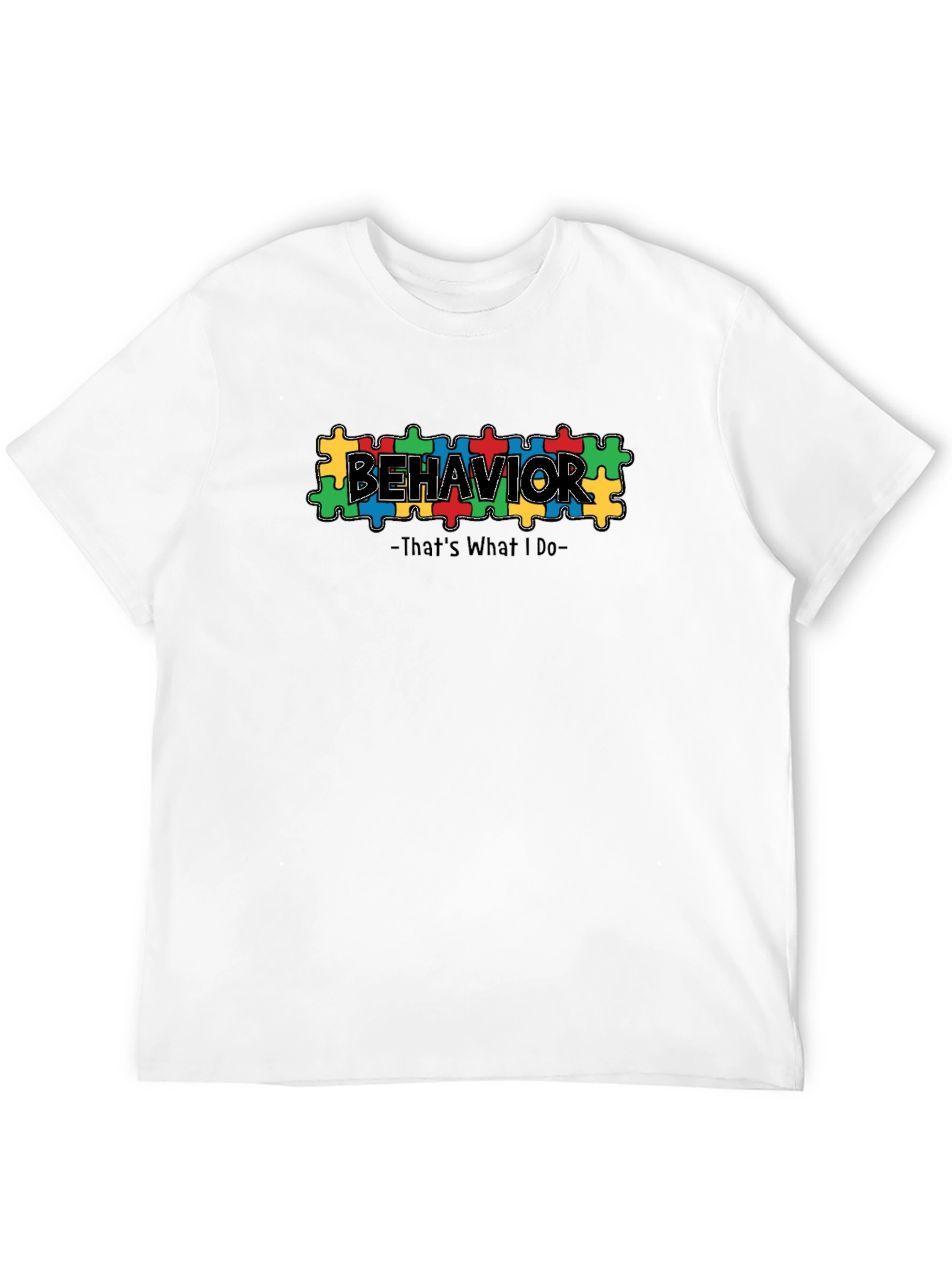 Autism Awareness Puzzle Behavior T-Shirt
