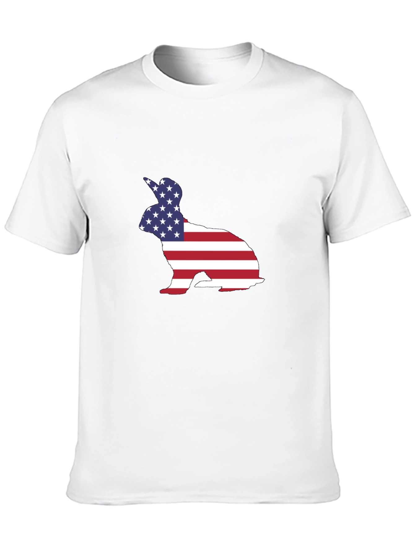American Flag Bunny Graphic Tee