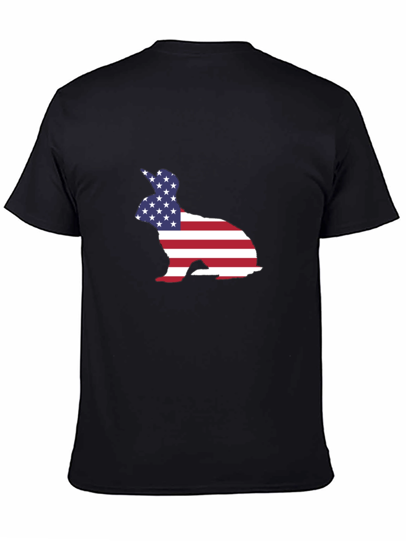 American Flag Bunny Graphic Tee