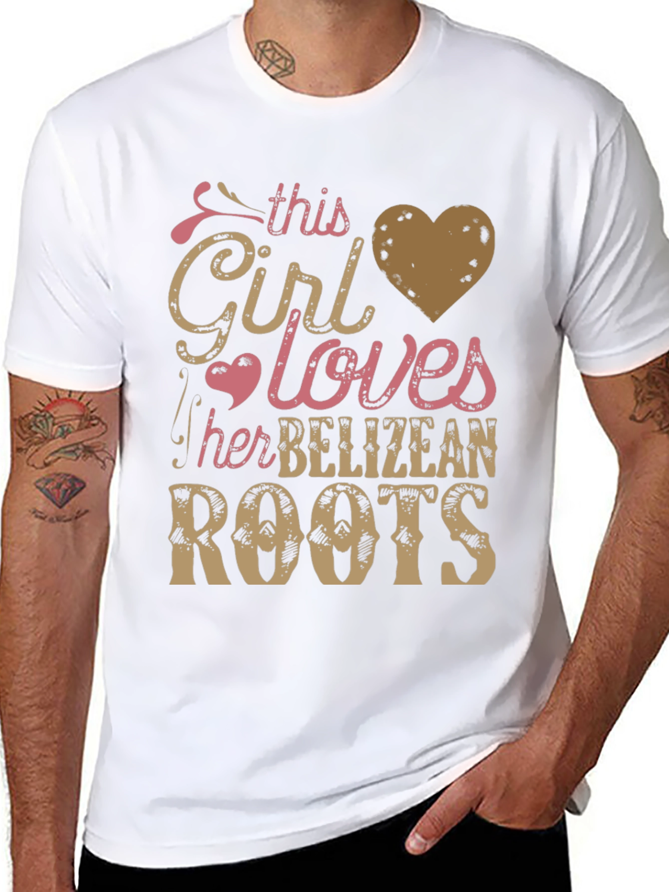 Belizean Roots Graphic T-Shirt