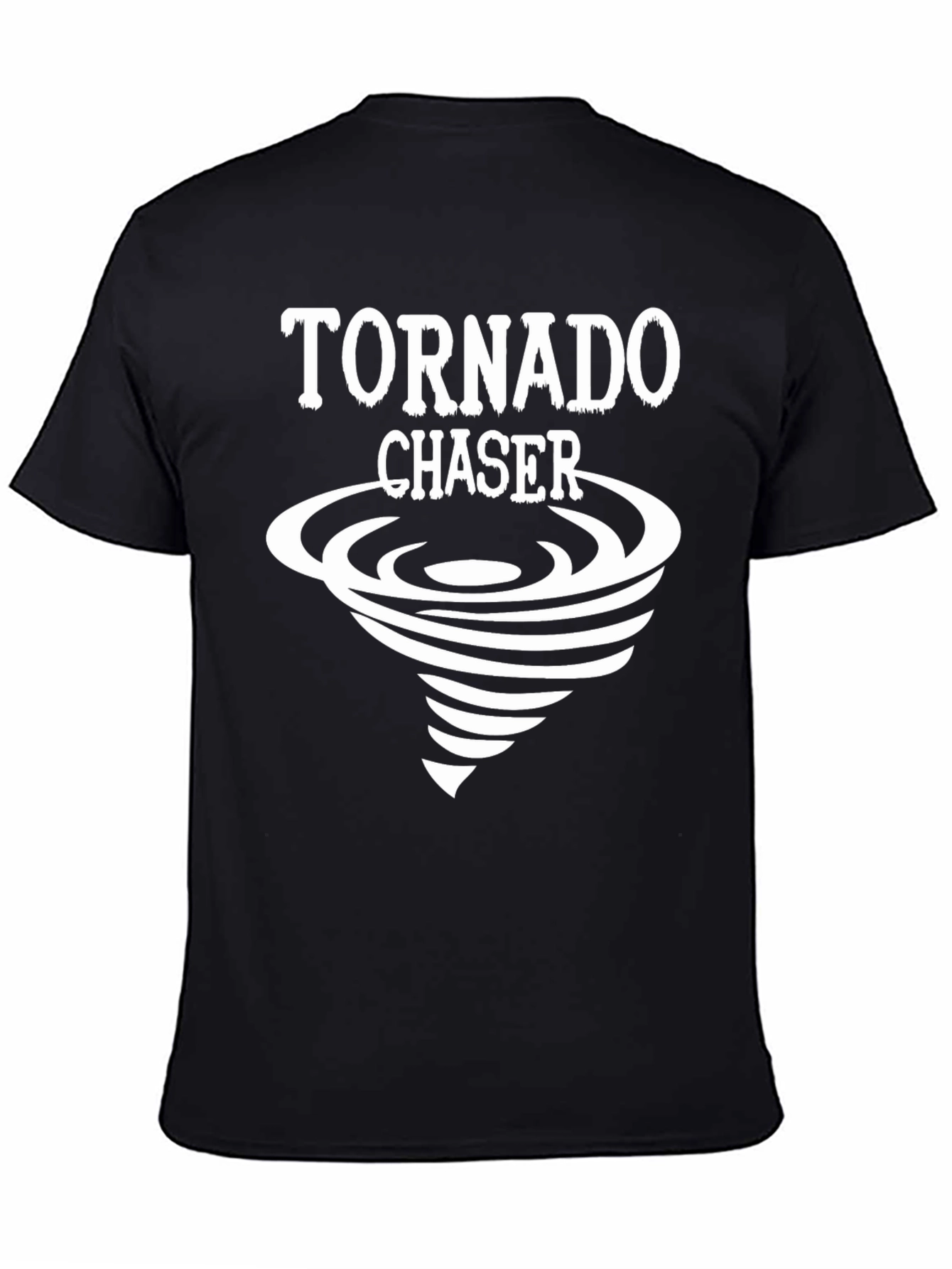 Tornado Chaser Black Graphic Tee